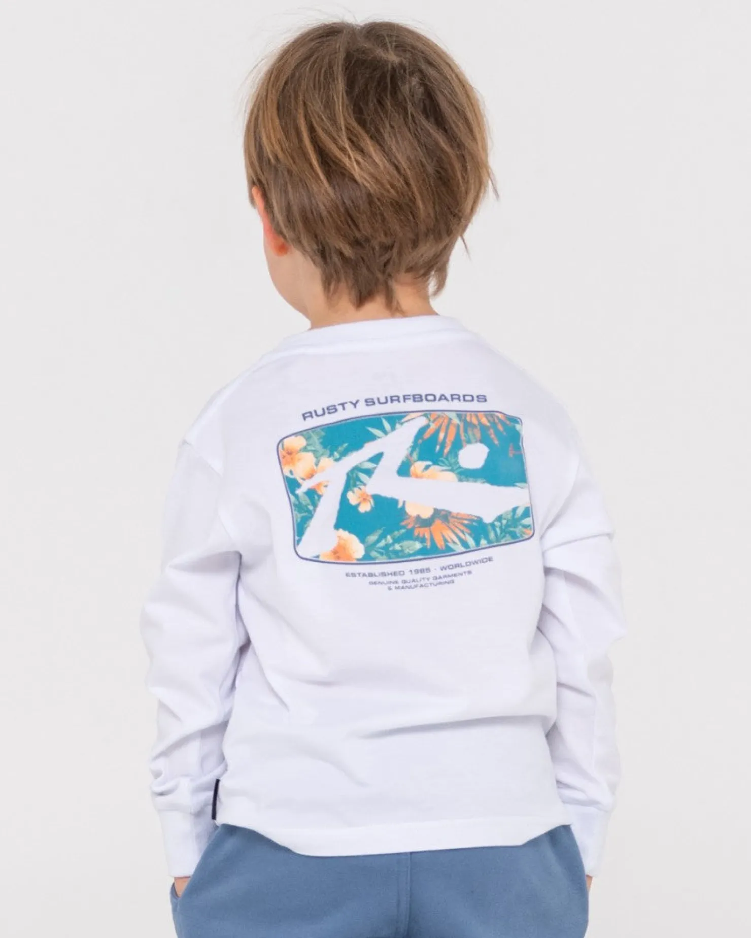 Kids Rusty Advocate Long Sleeve Tee Runts