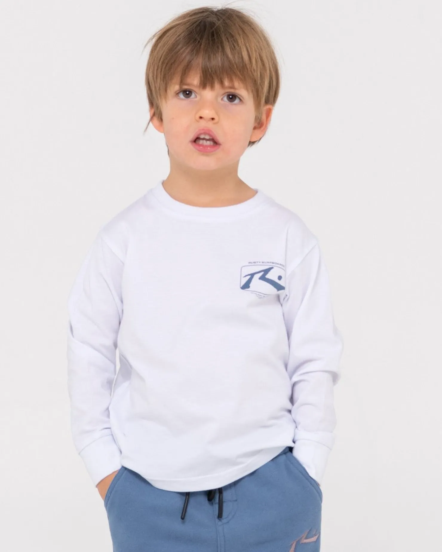 Kids Rusty Advocate Long Sleeve Tee Runts