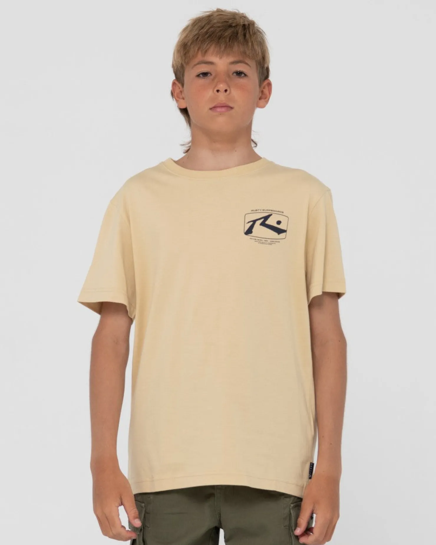 Kids Rusty Advocate Short Sleeve Graphic Tee Boys