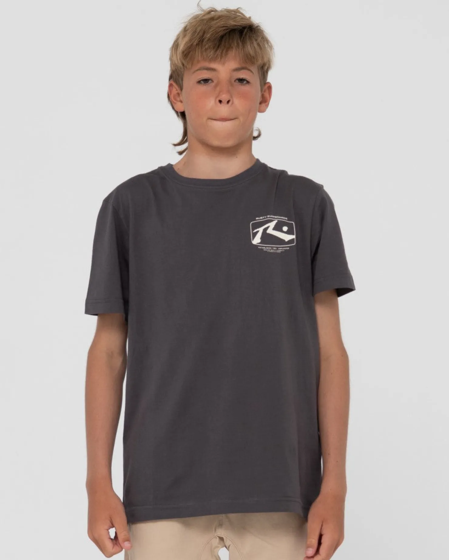 Kids Rusty Advocate Short Sleeve Graphic Tee Boys