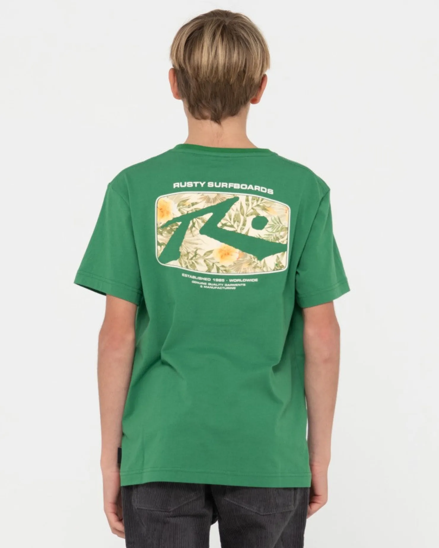 Kids Rusty Advocate Short Sleeve Tee Boys