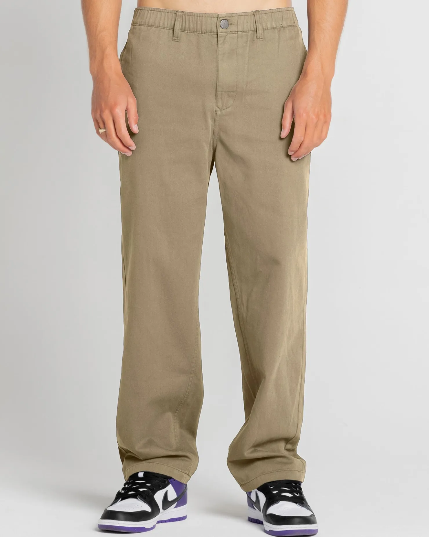 Mens Rusty Big Boy Loose Fit Elastic Pant