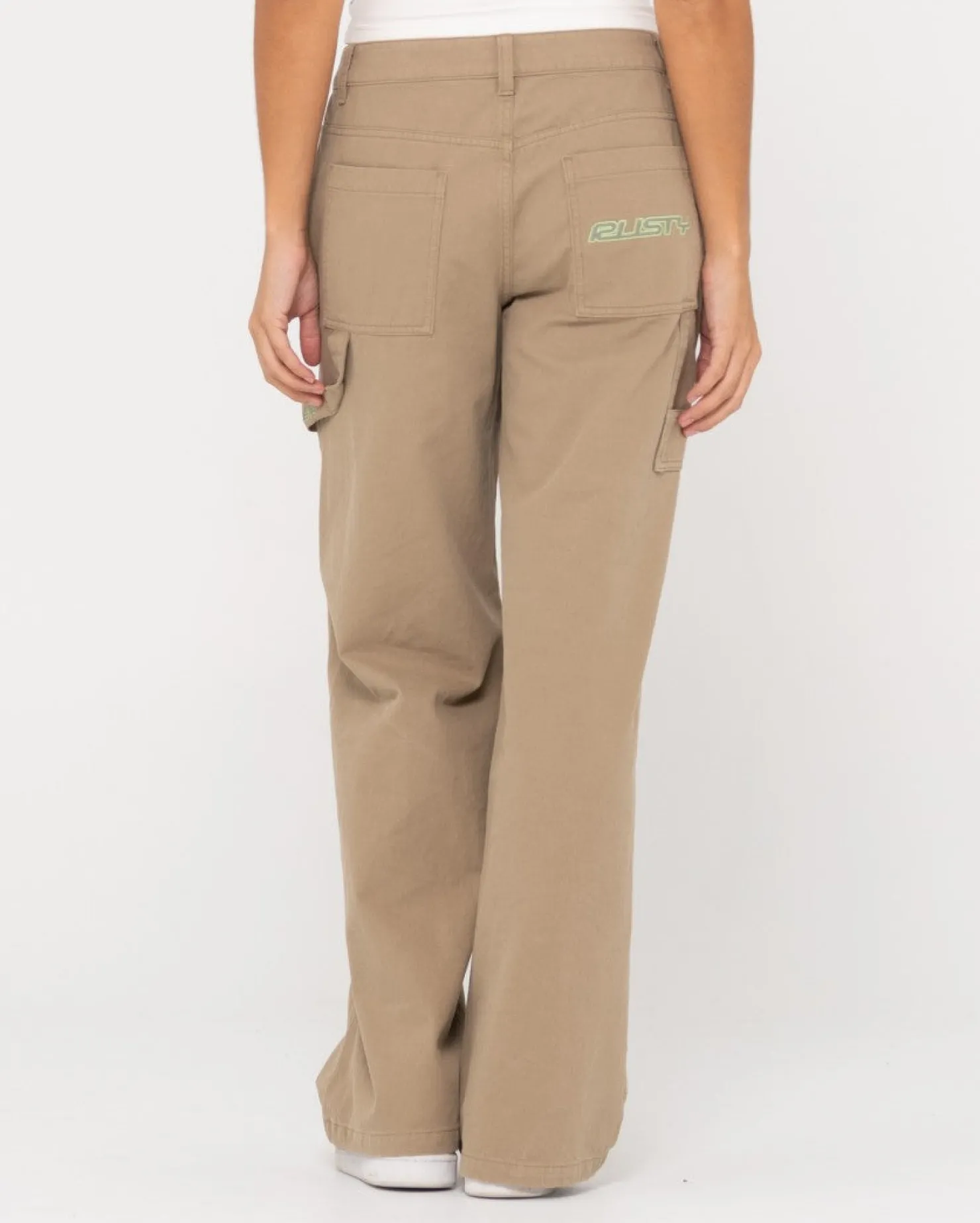 Womens Rusty Billie Low Rise Carpenter Pant