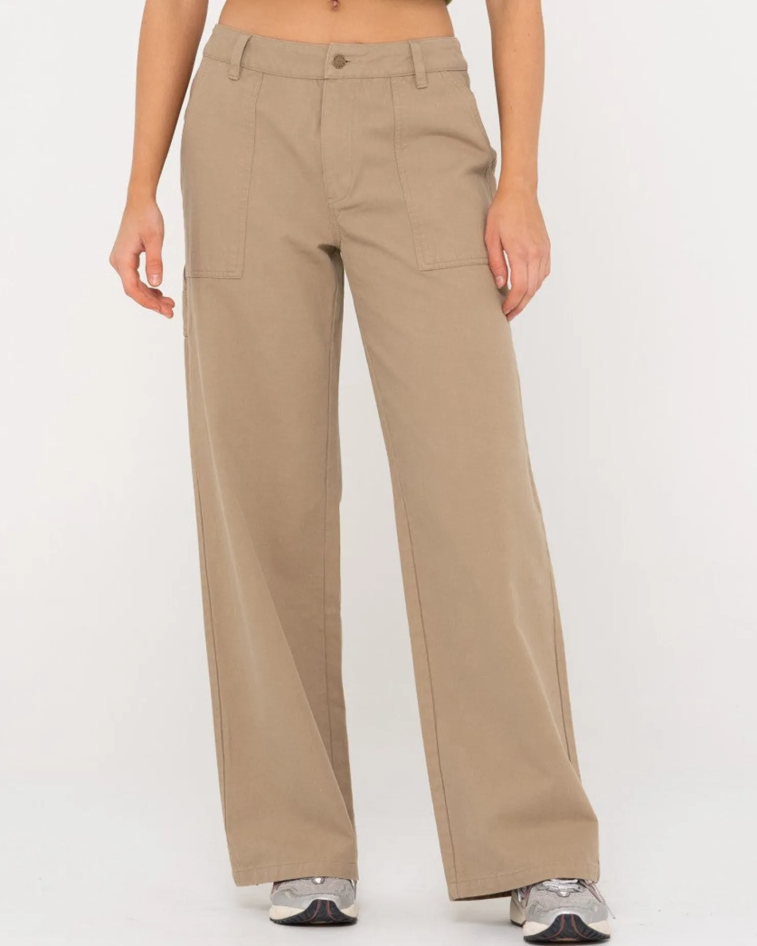 Womens Rusty Billie Mid Rise Carpenter Pant