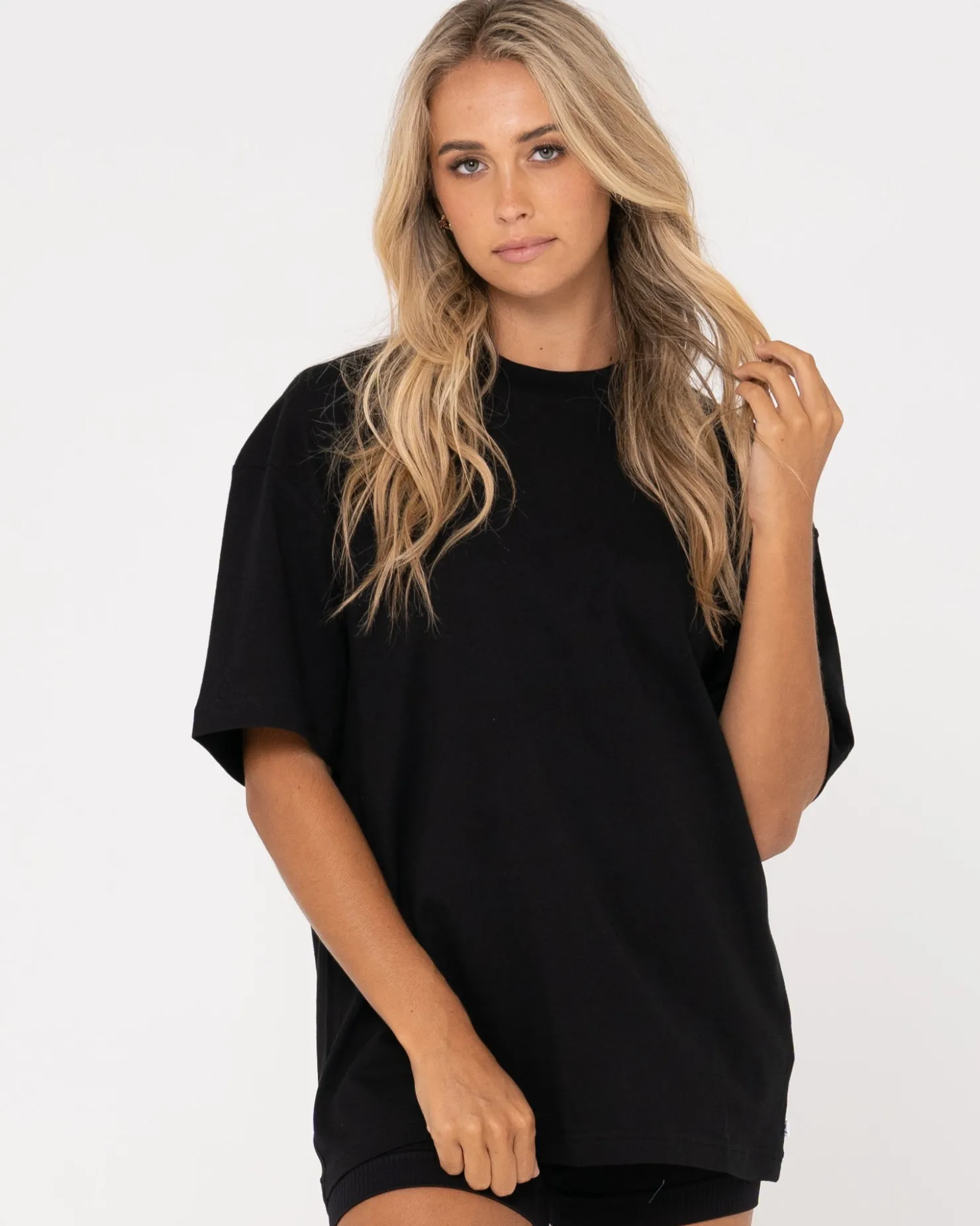 Womens Rusty Blanks Boyfriend Fit Tee