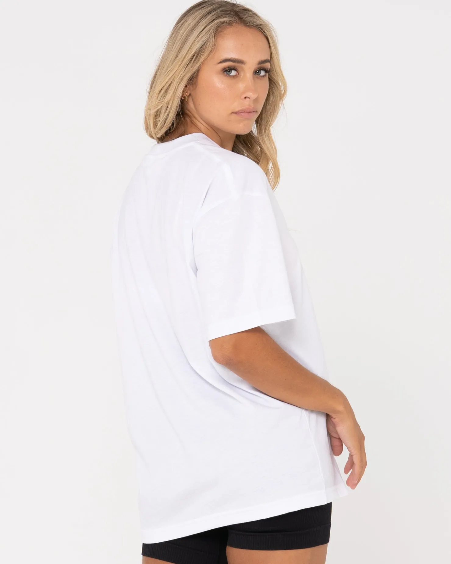 Womens Rusty Blanks Boyfriend Fit Tee