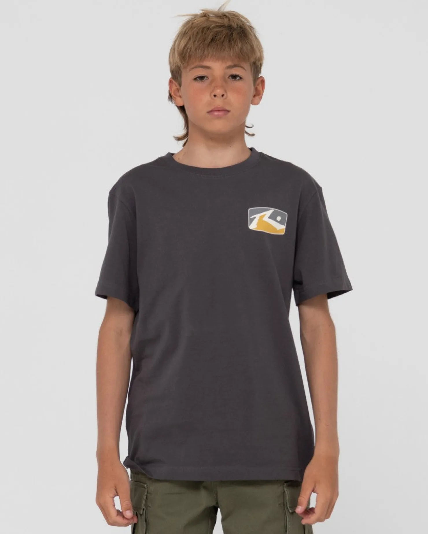 Kids Rusty Click Bait Short Sleeve Graphic Tee Boys