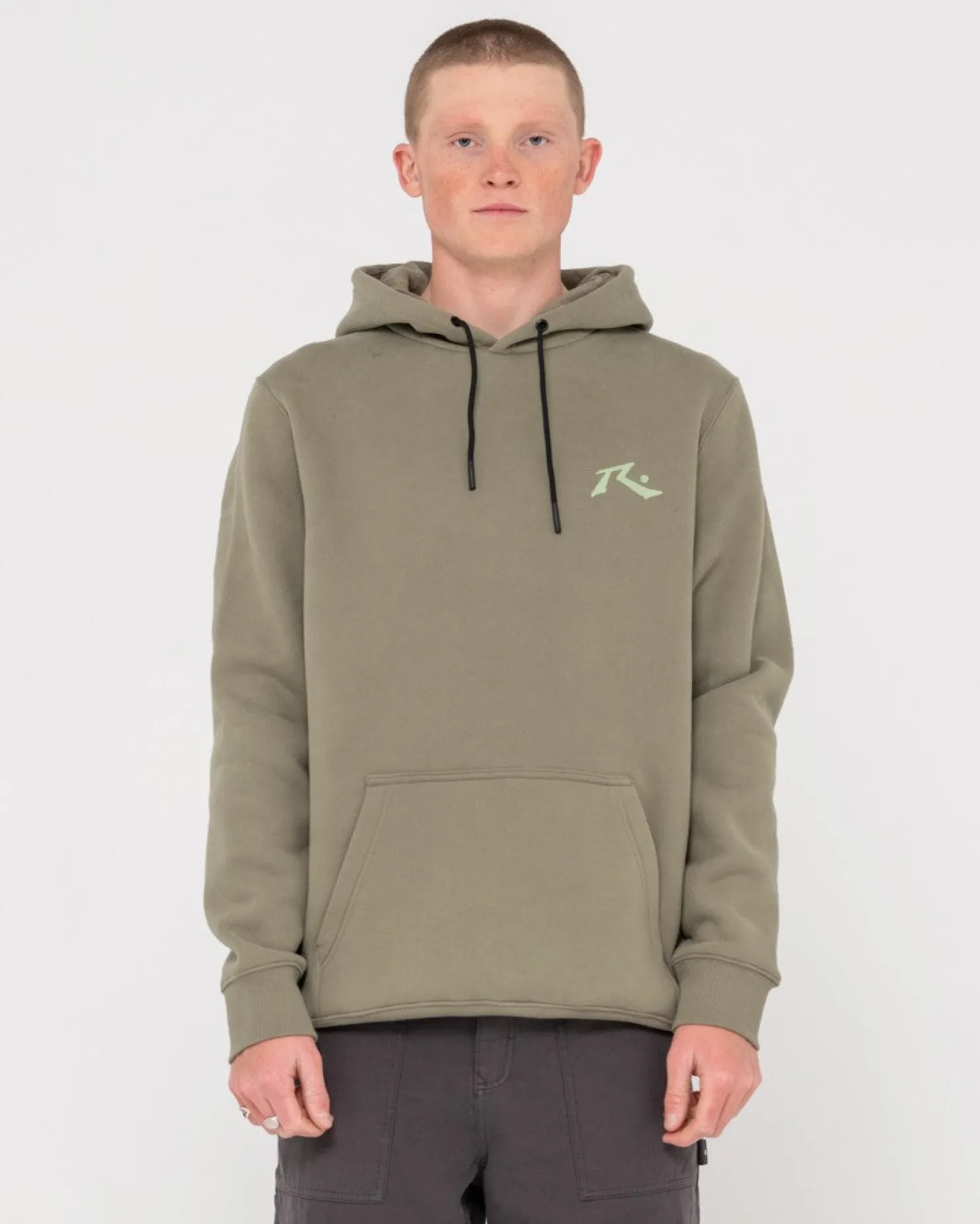 Mens Rusty Competition Hooded Fleece