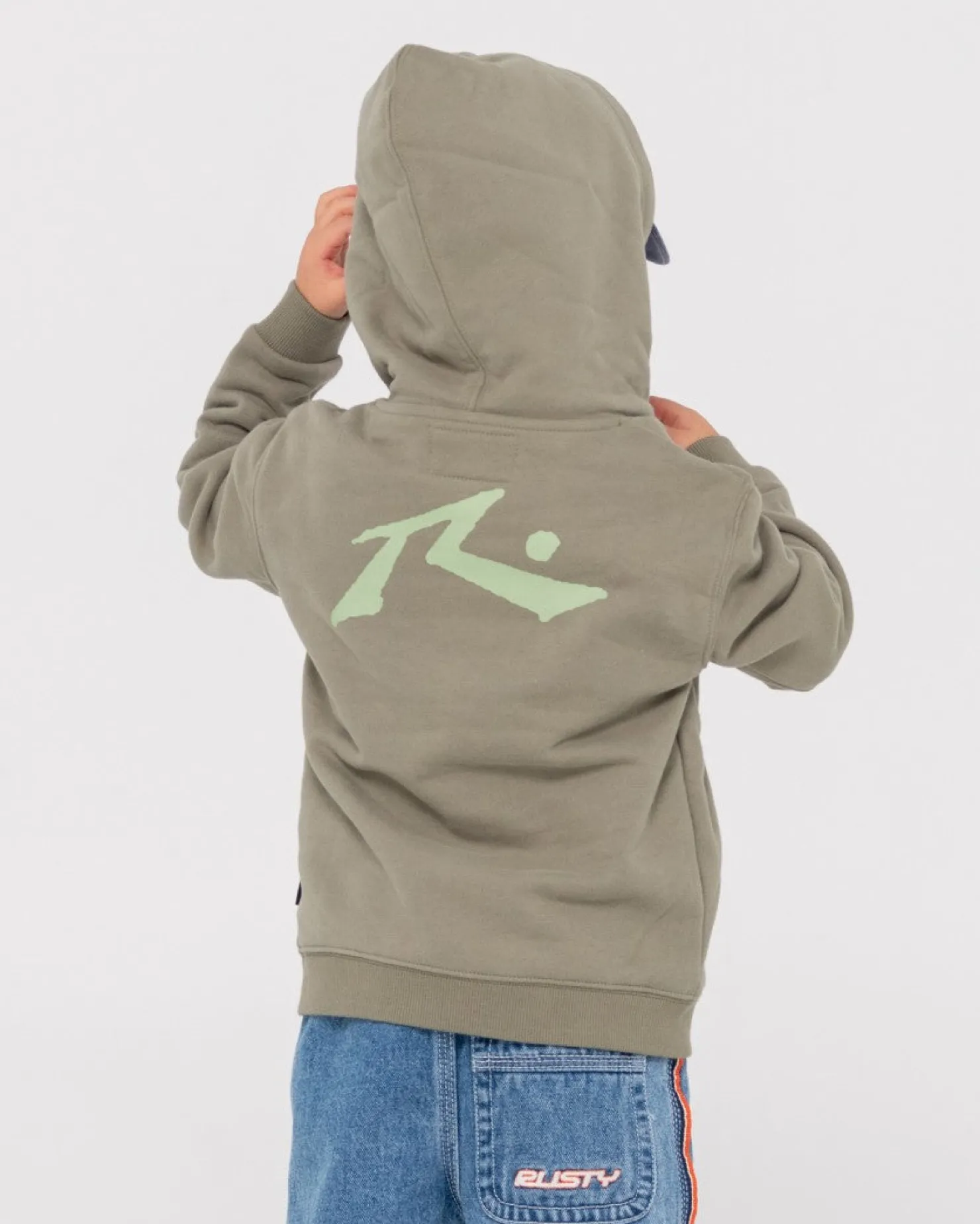 Kids Rusty Competition Hooded Fleece Runts