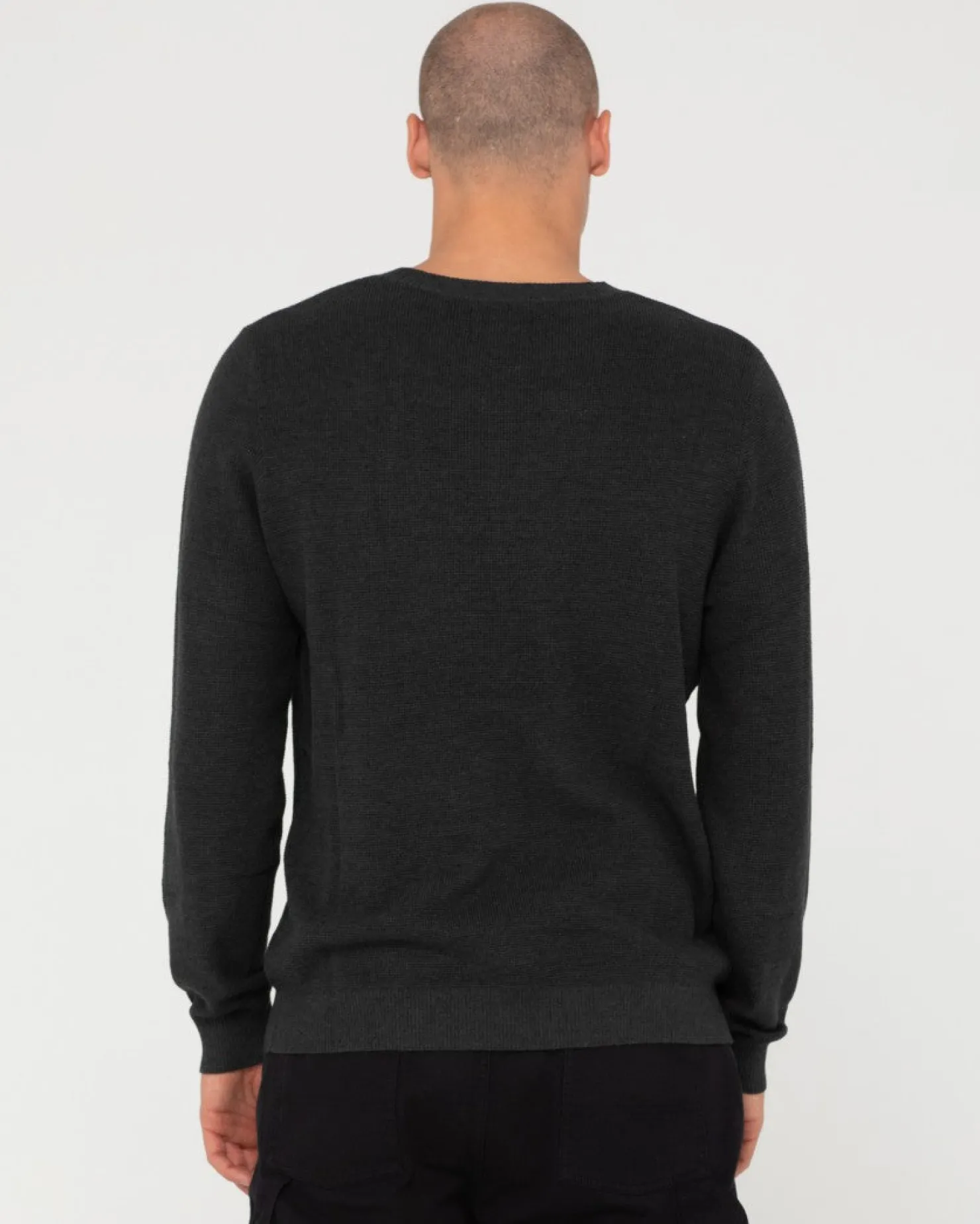 Mens Rusty Cradle Lightweight Crew Knit