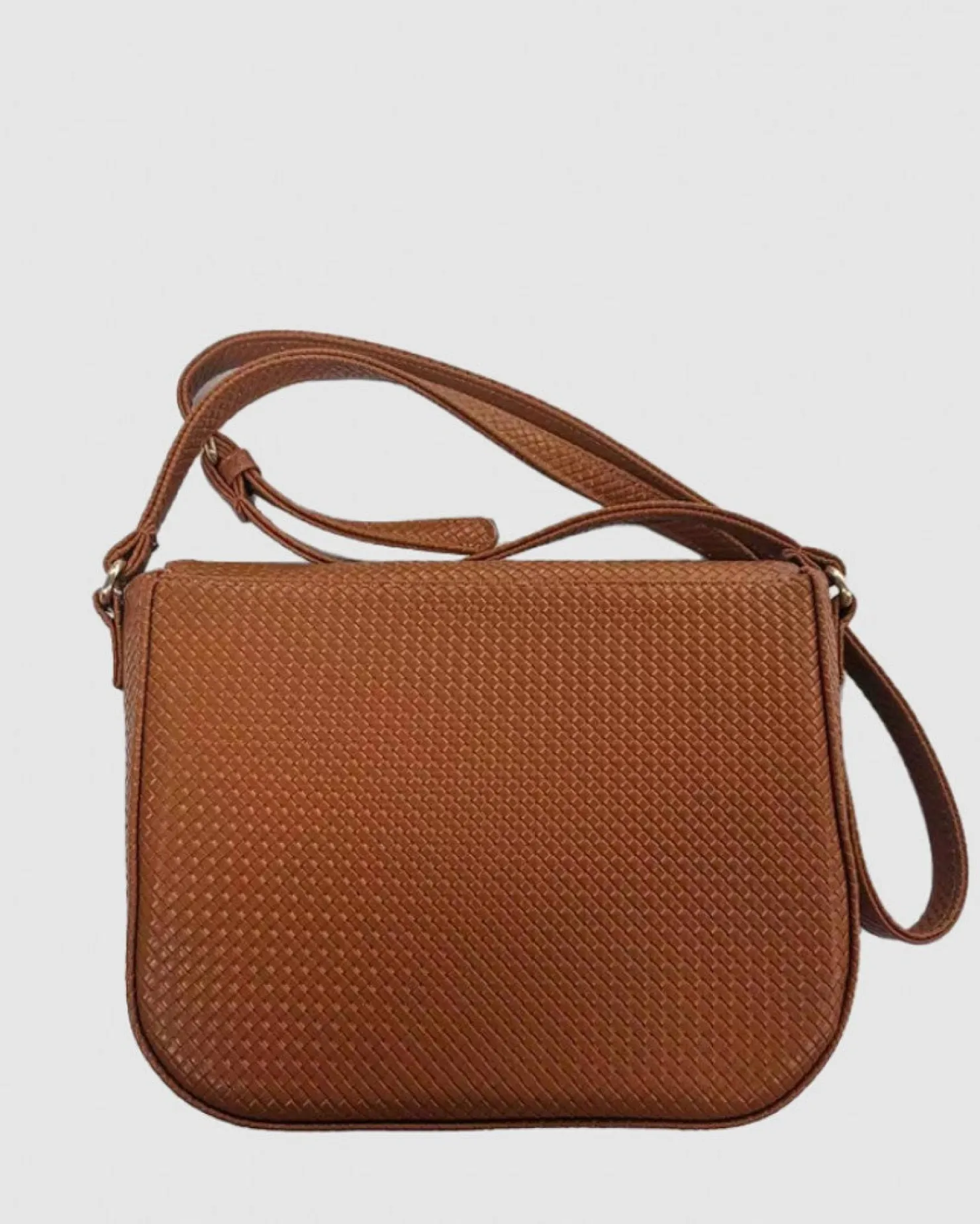 Womens Rusty Georgie Woven Crossbody Bag