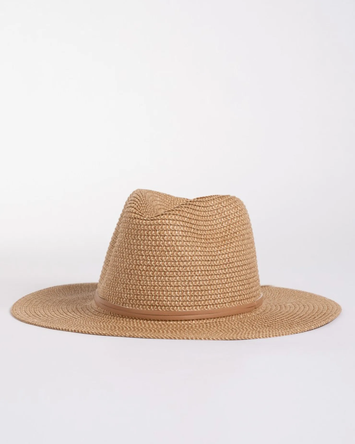 Womens Rusty Gisele Panama Style Straw Hat