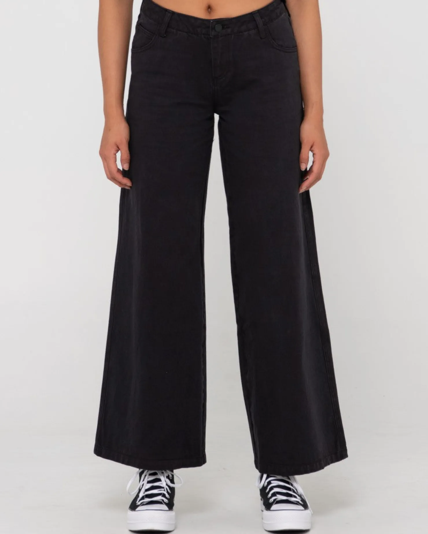 Womens Rusty Hansen Low Rise Wide Leg Pant