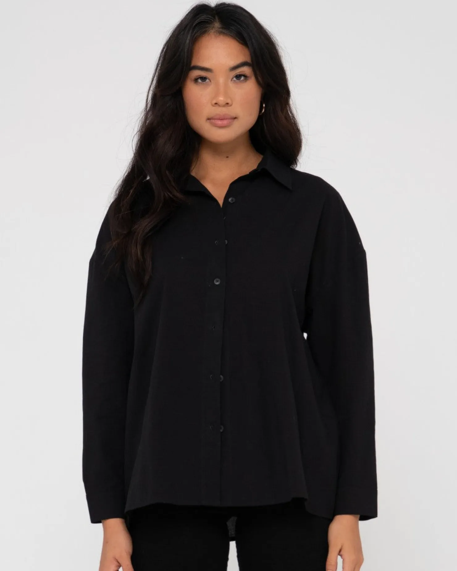 Womens Rusty Heather Oversized Shirt