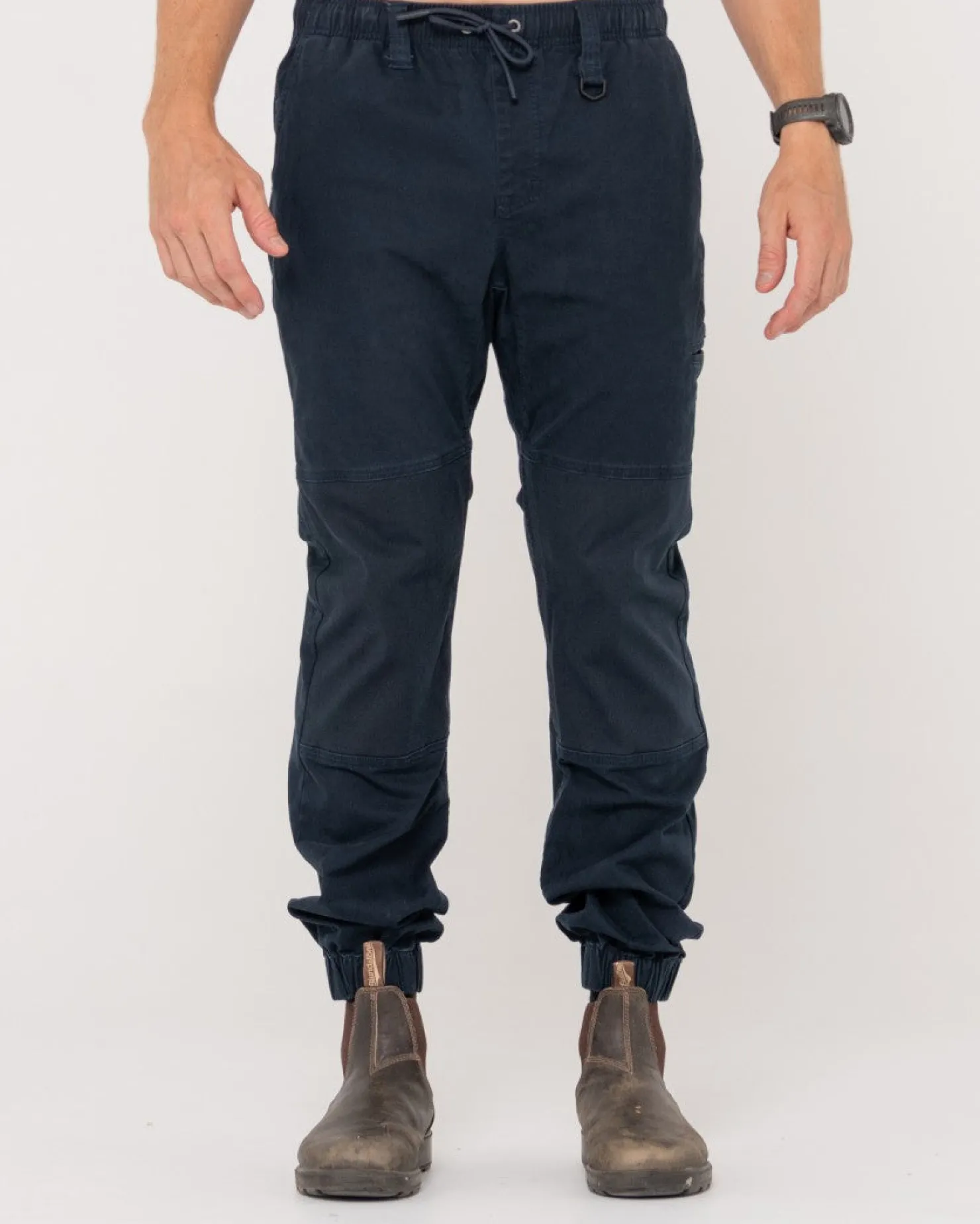 Rusty Heavy Lifts Elastic Cuffed Pant