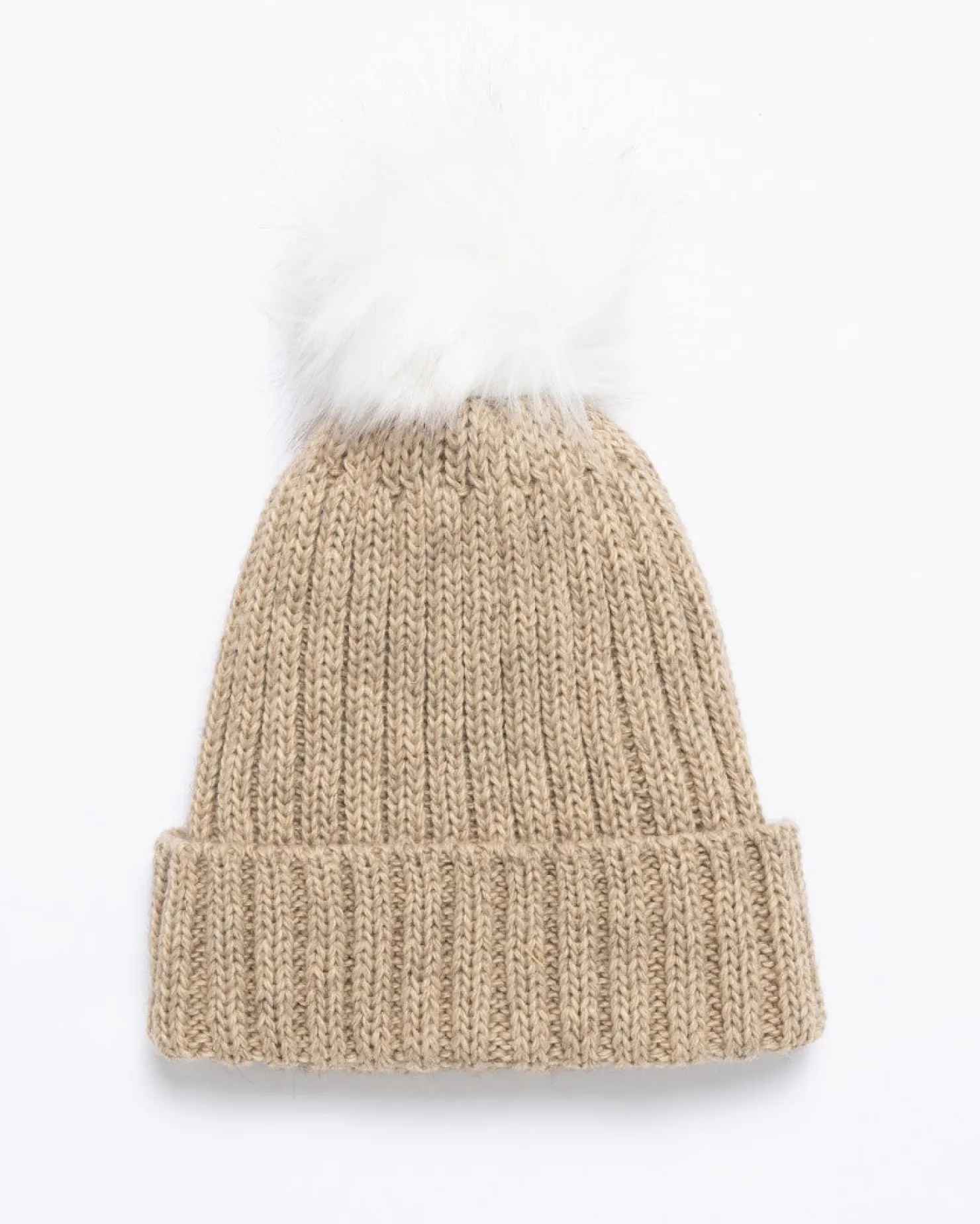 Womens Rusty Homeslice Pom Pom Beanie