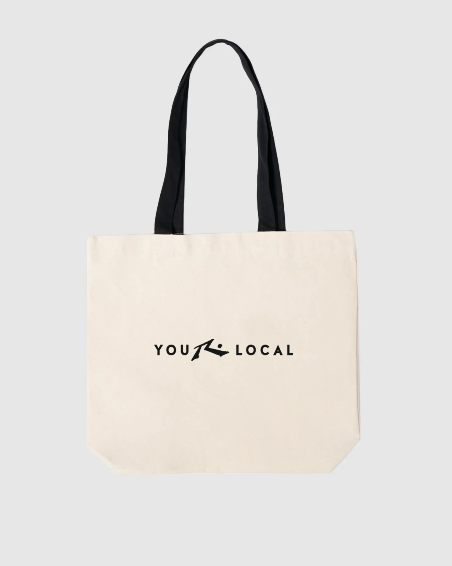 Womens Rusty Locals Only Custom Printed Tote Bag