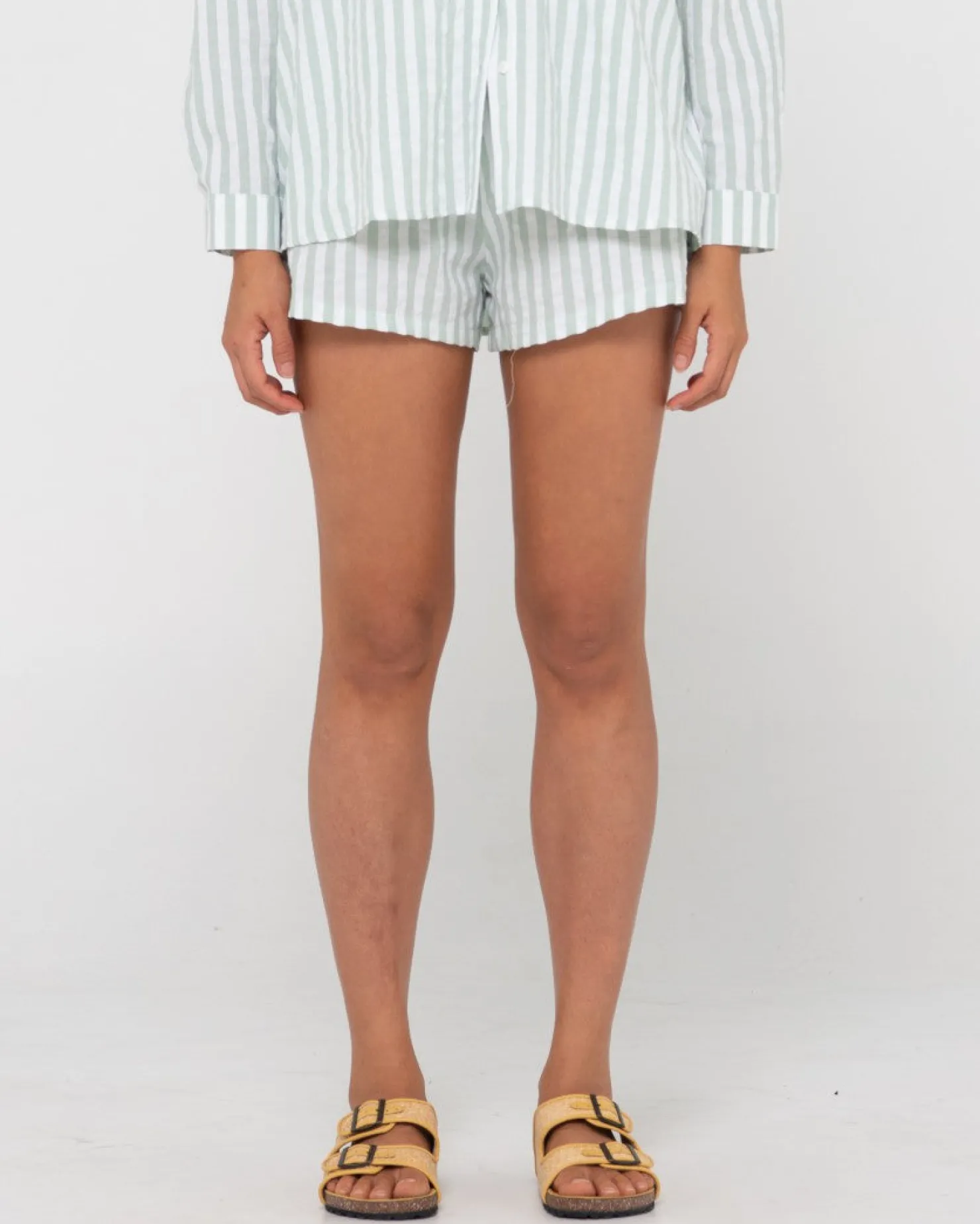 Womens Rusty Mackenzie Stripe Lounge Short