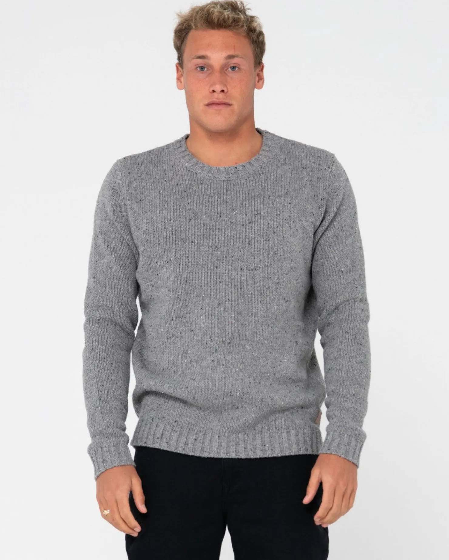 Mens Rusty Magnuson Crew Knit