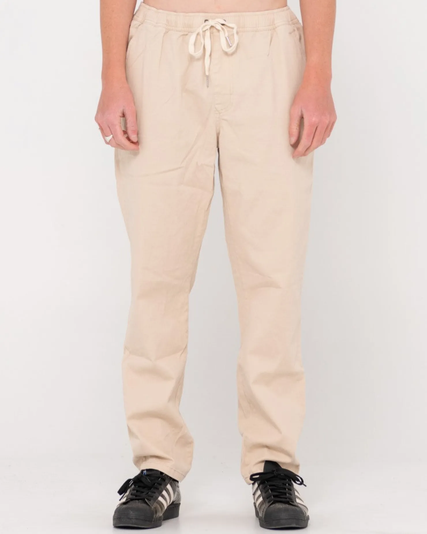 Mens Rusty Mid Boy Straight Fit Elastic Pant