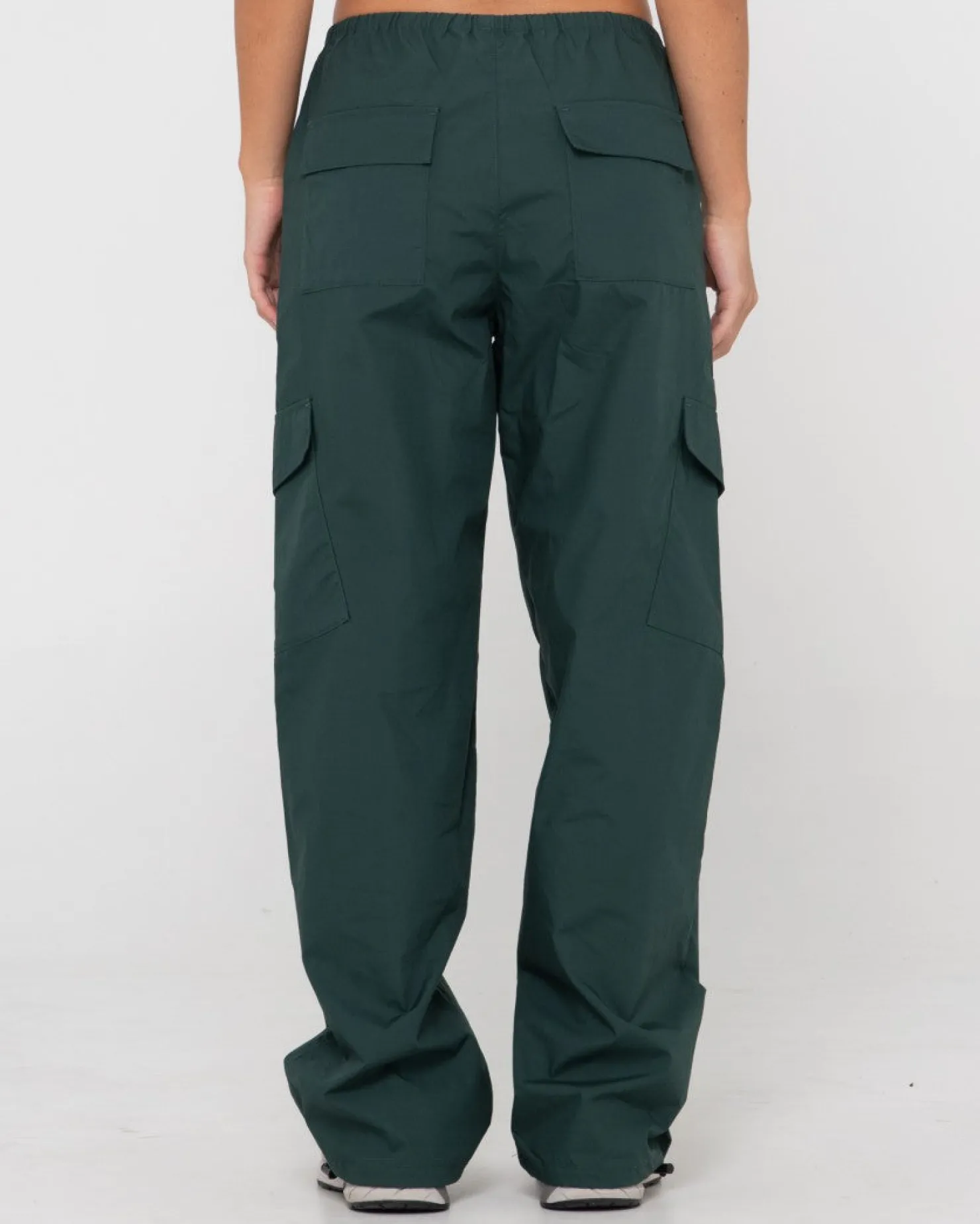 Womens Rusty Milly Low Rise Baggy Fit Cargo Pant