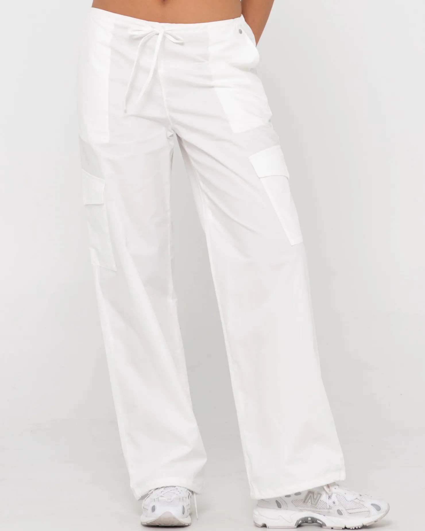 Womens Rusty Milly Low Rise Baggy Fit Cargo Pant