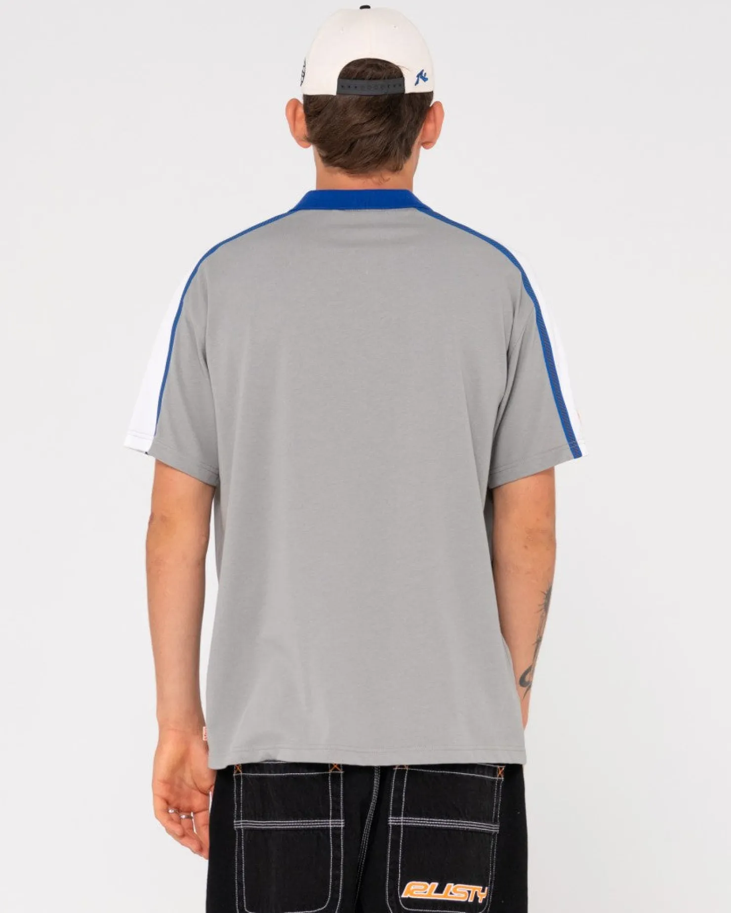 Mens Rusty Oxecutioner Relaxed Fit Polo