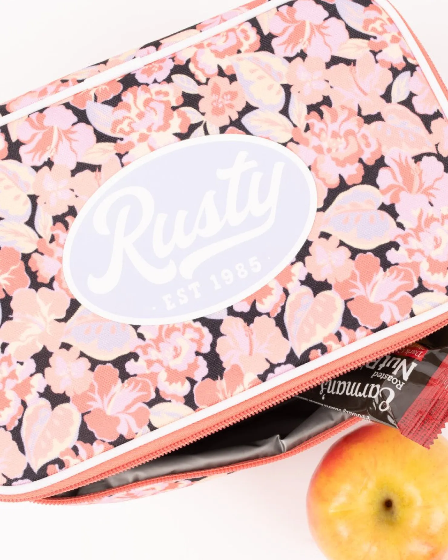 Kids Rusty Paradisa Floral Printed Insulated Lunch Box Girls