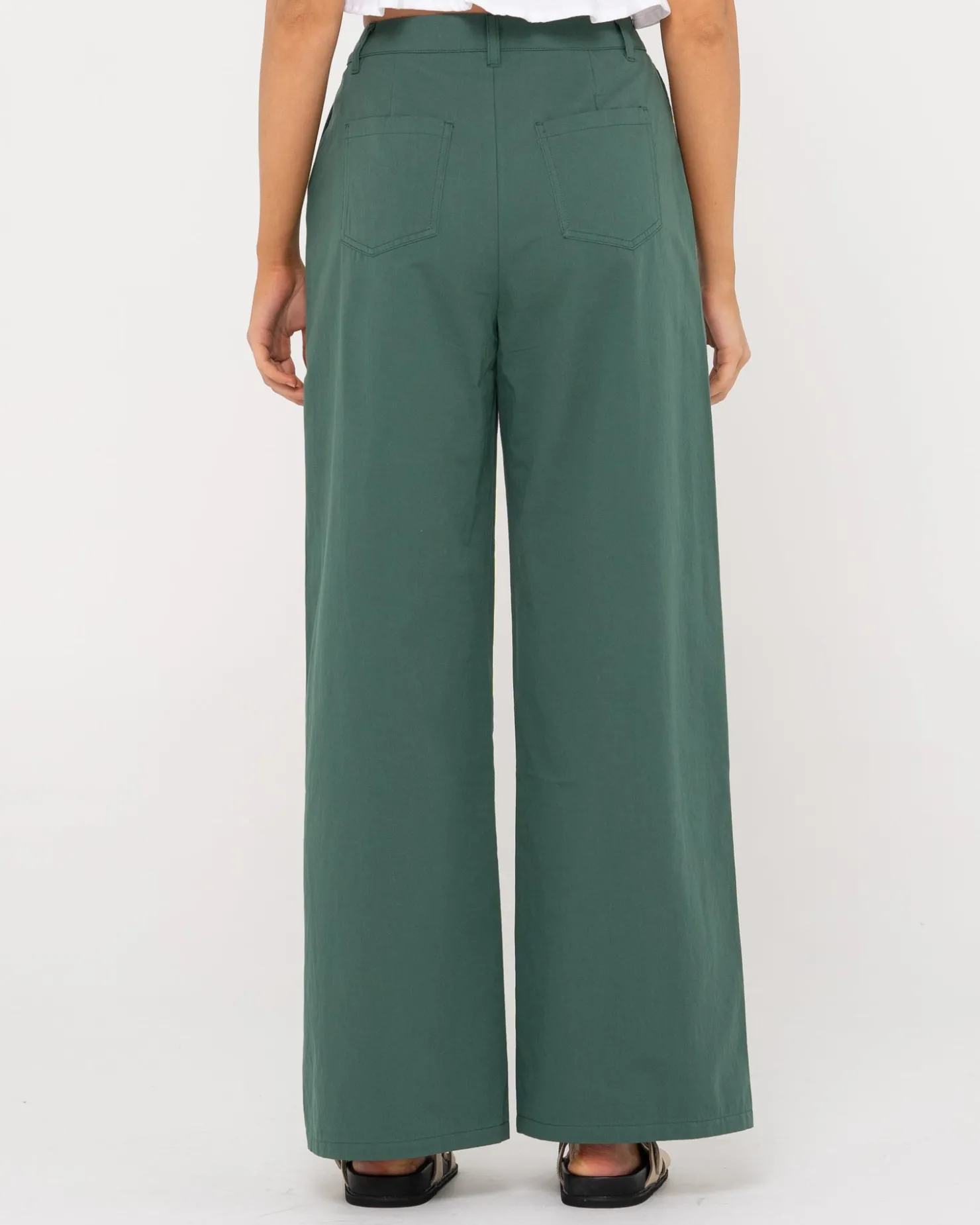 Womens Rusty Popsicle High Waisted Relaxed Fit Pant