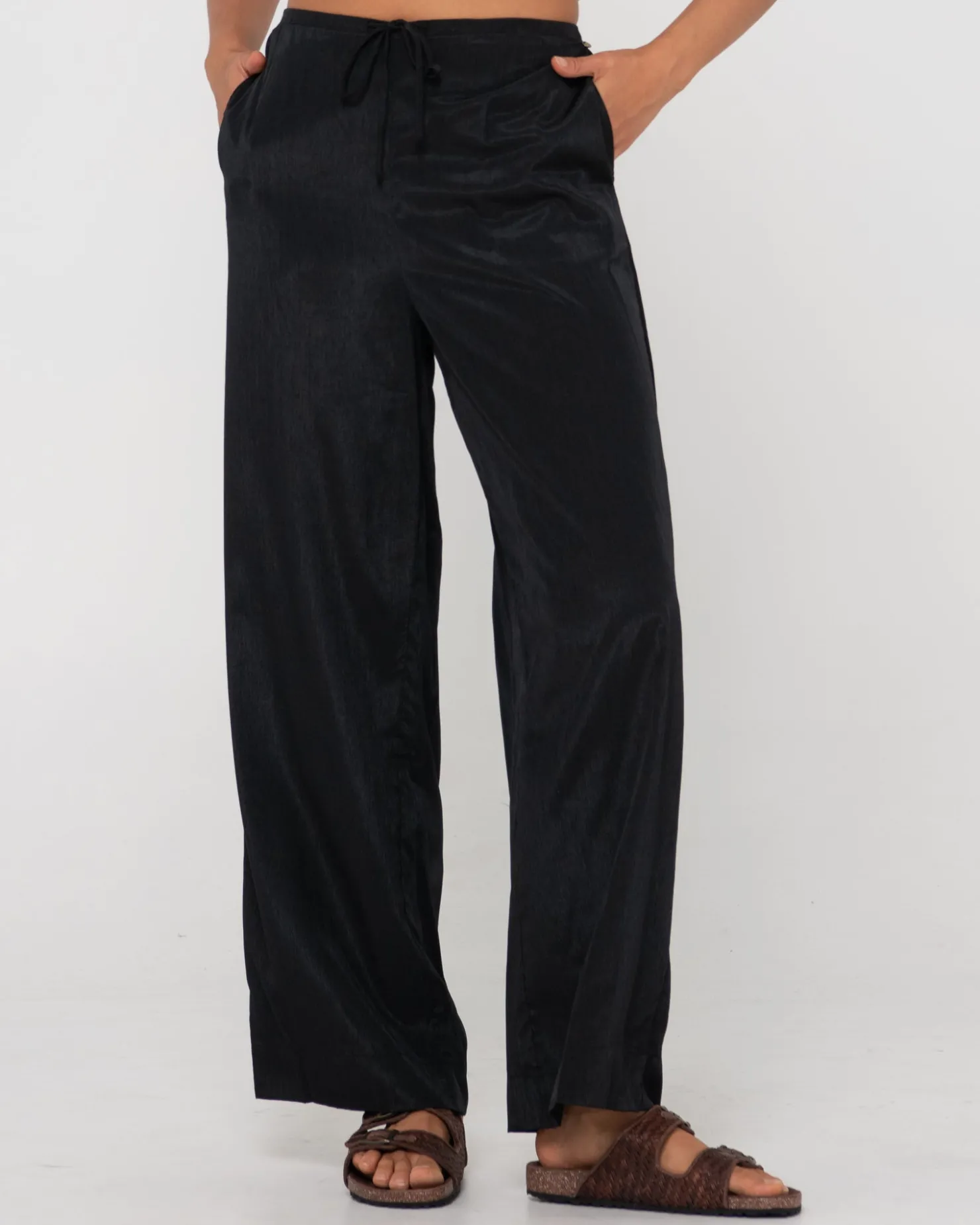 Womens Rusty Porter High Waisted Relaxed Fit Pant