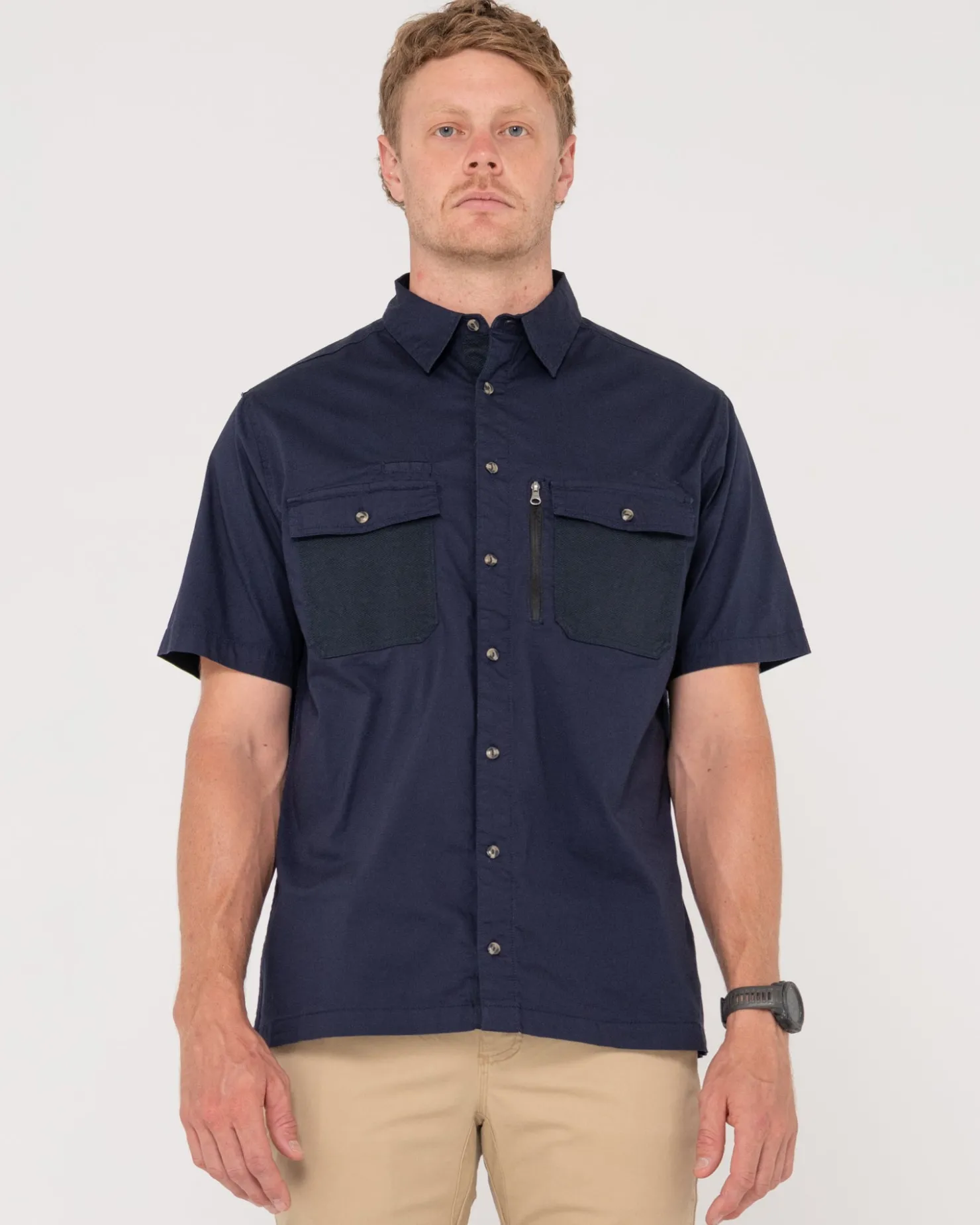 Rusty Pressure Short Sleeve Shirt