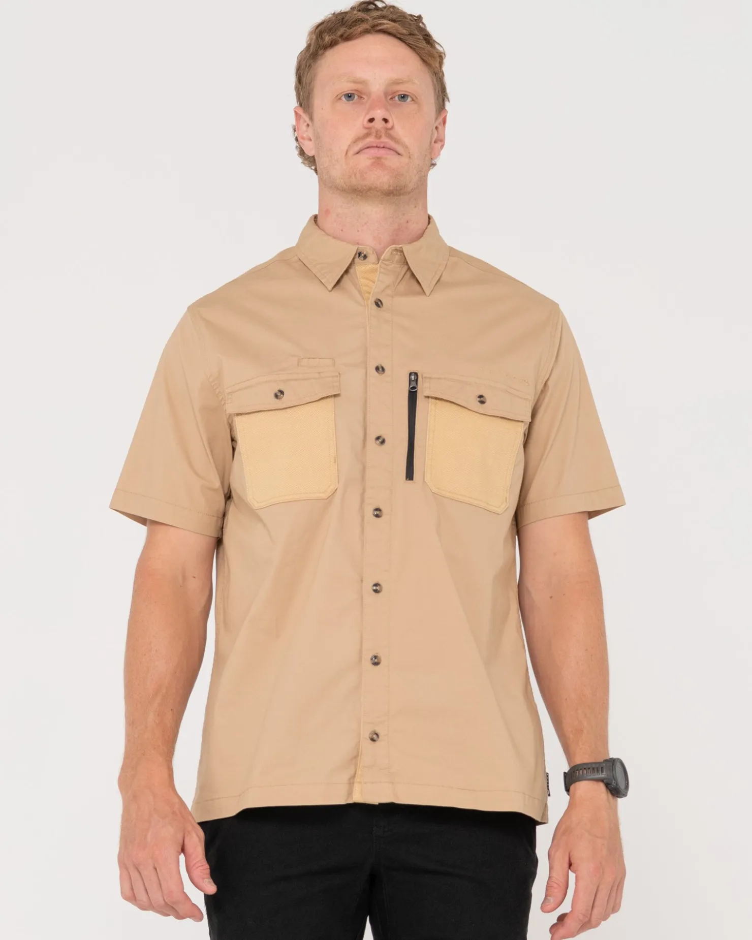 Rusty Pressure Short Sleeve Shirt