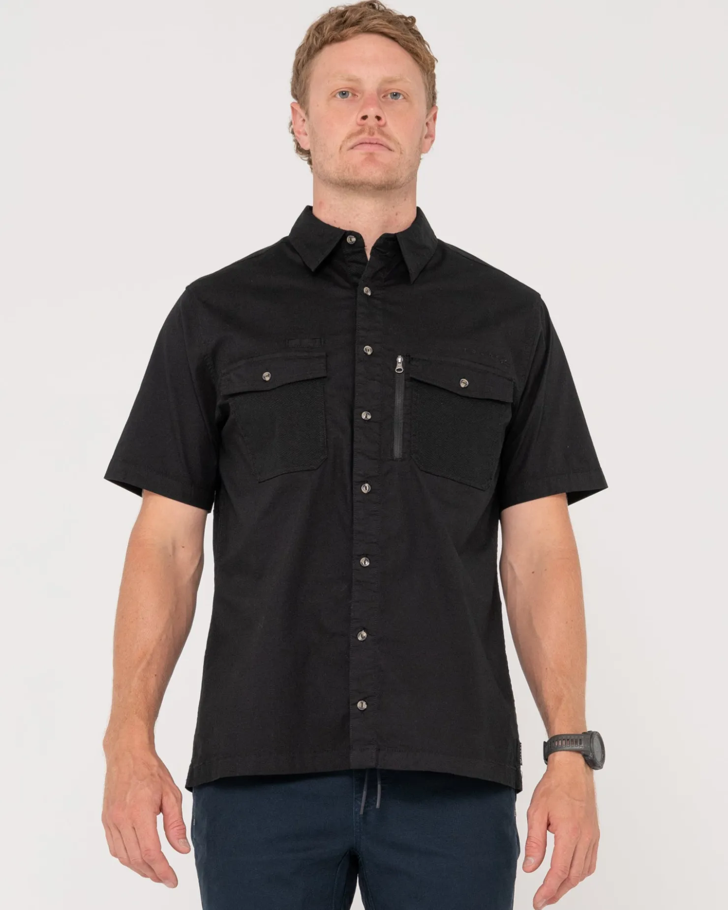 Rusty Pressure Short Sleeve Shirt