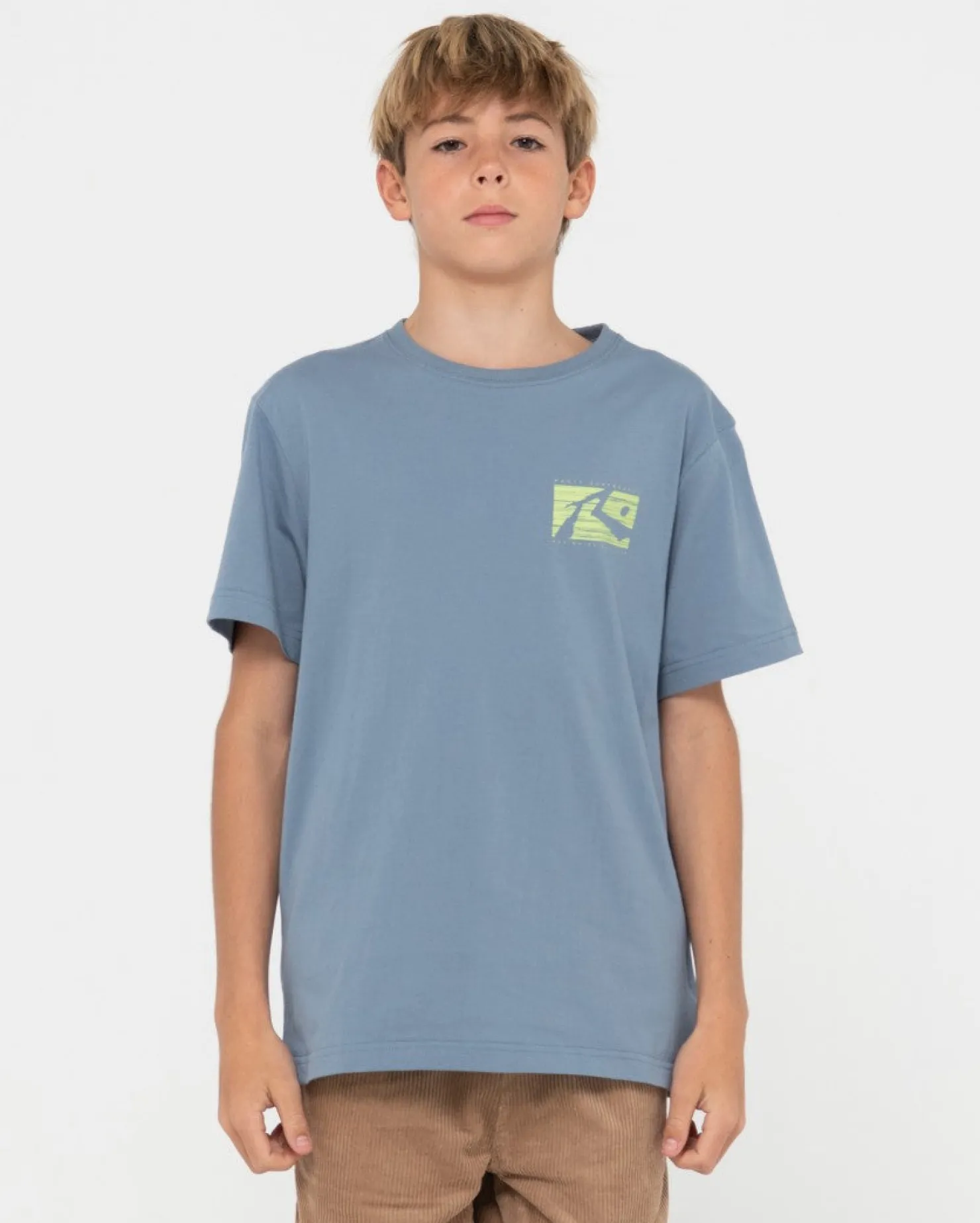 Kids Rusty R Dot Short Sleeve Tee Boys