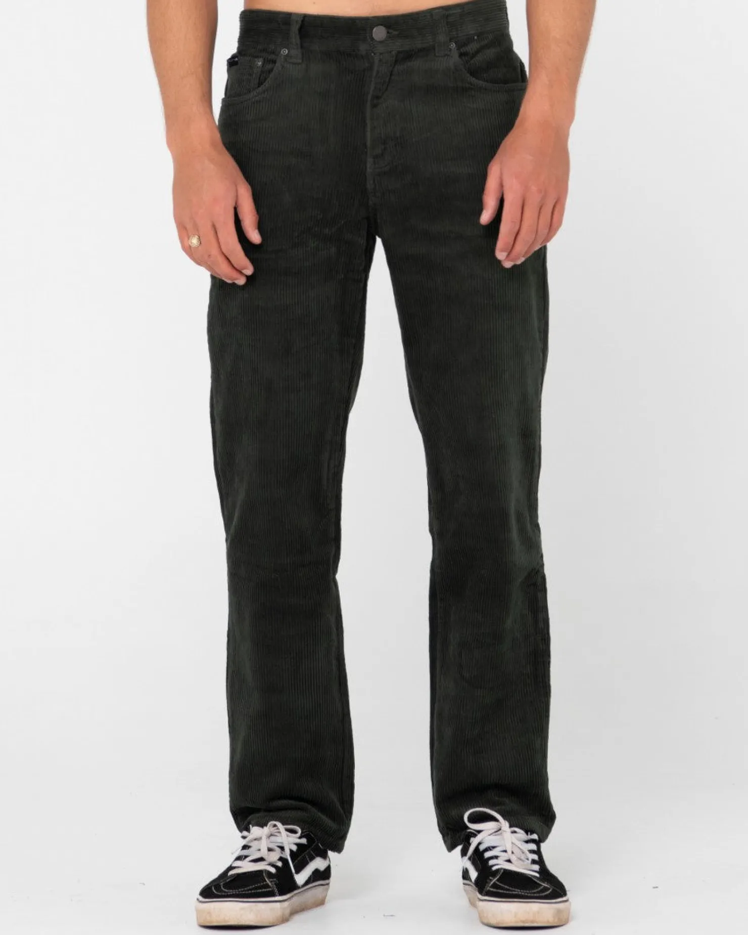 Mens Rusty Rifts 5 Pocket Straight Fit Cord Pant