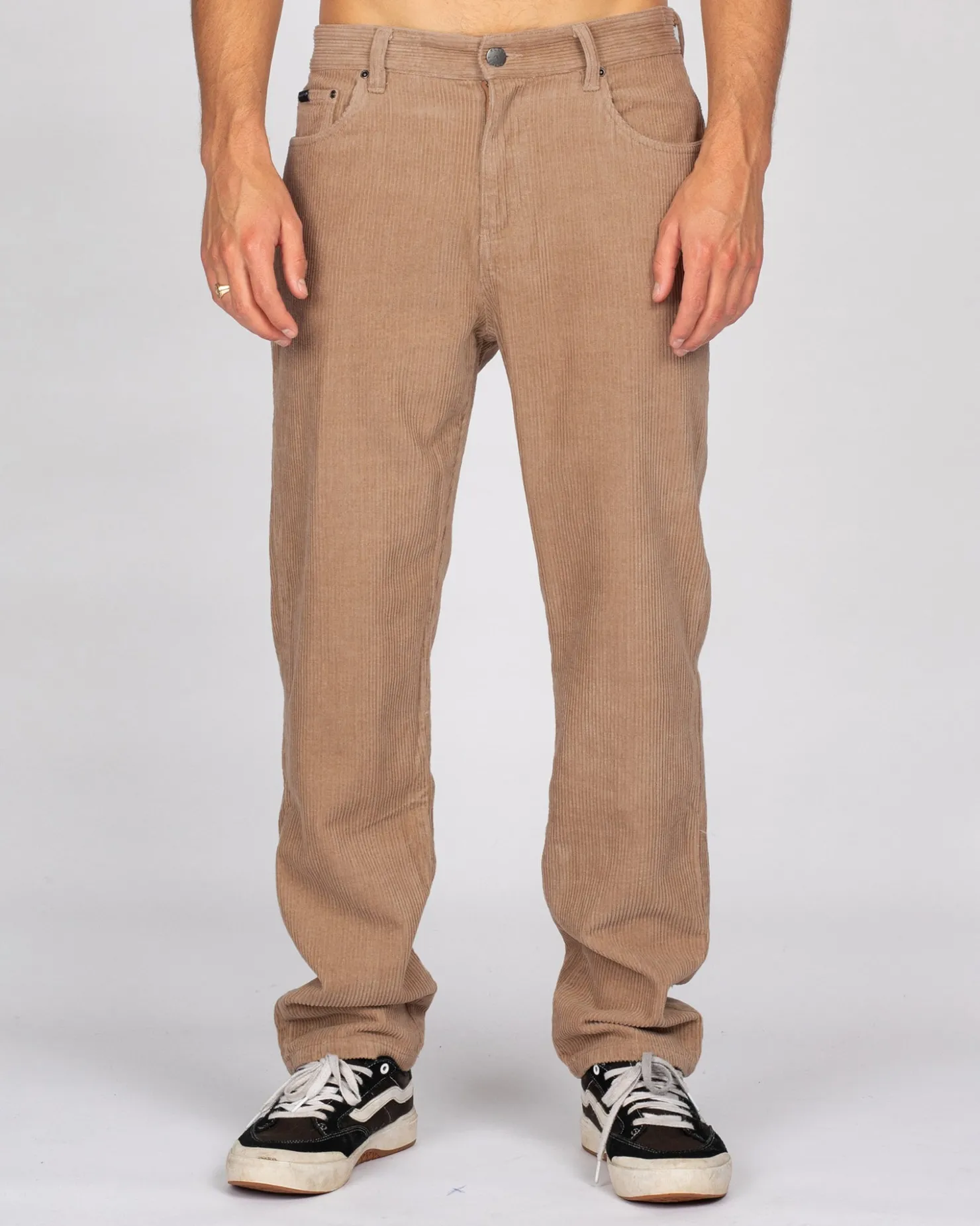 Mens Rusty Rifts 5 Pocket Straight Fit Cord Pant