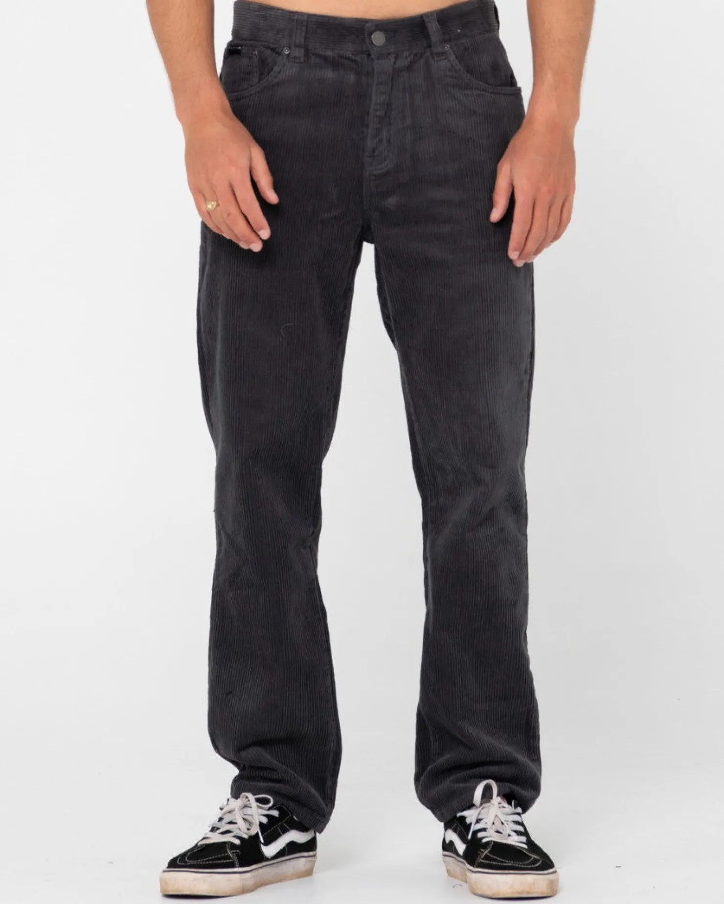 Mens Rusty Rifts 5 Pocket Straight Fit Cord Pant