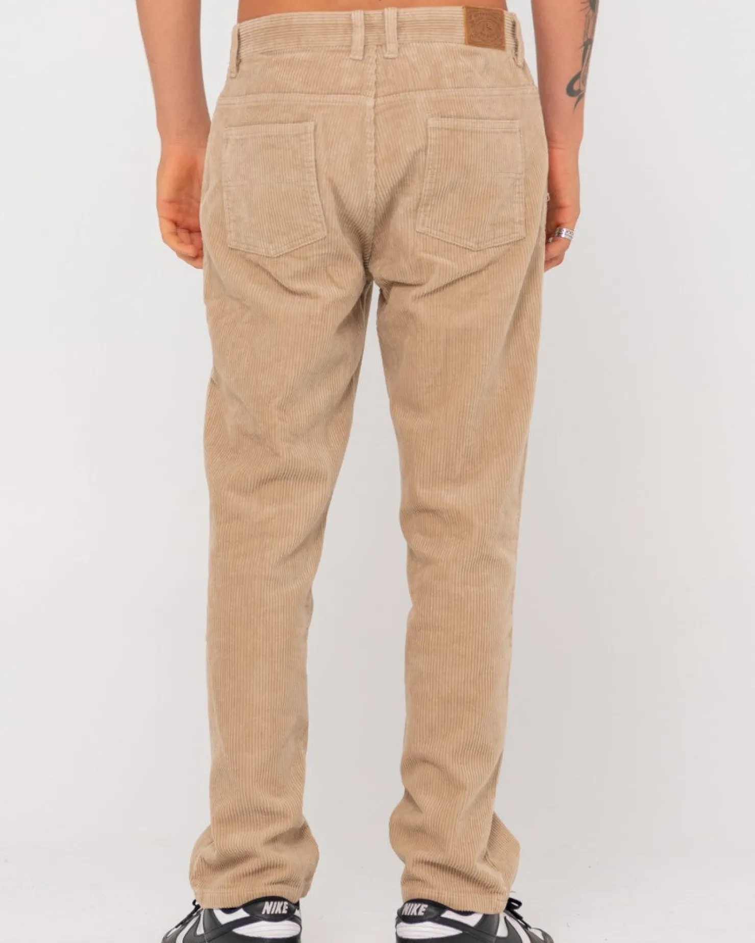 Mens Rusty Rifts 5 Pocket Straight Fit Cord Pant