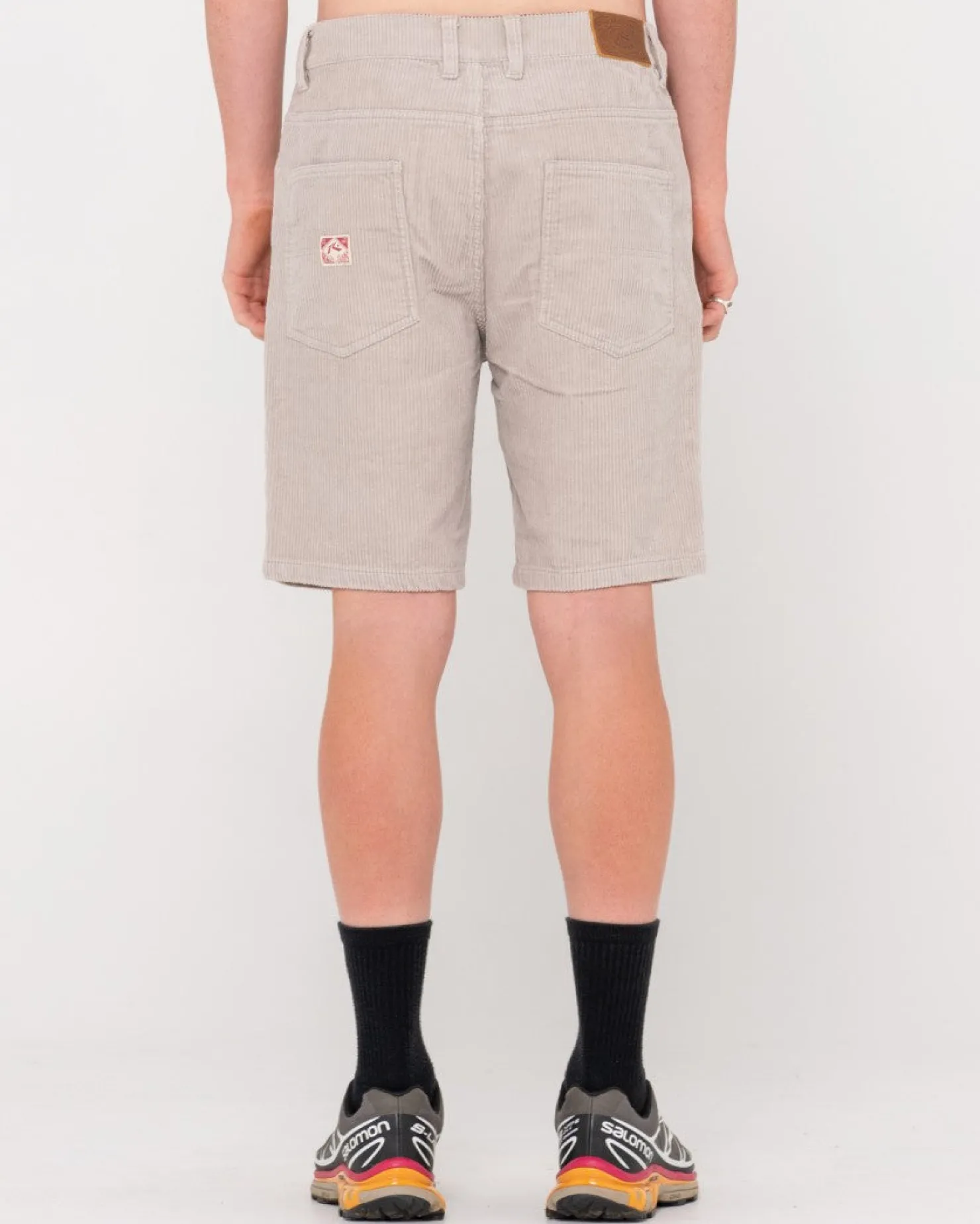 Mens Rusty Rifts 5 Pocket Vintage Wash Cord Short