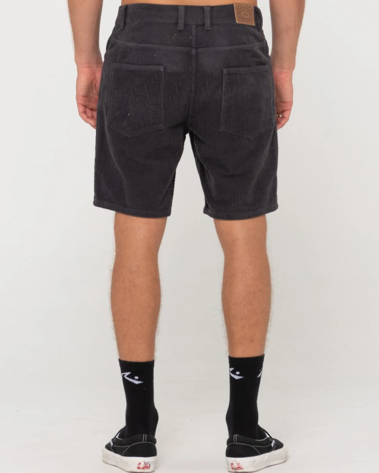 Mens Rusty Rifts 5 Pocket Vintage Wash Cord Short