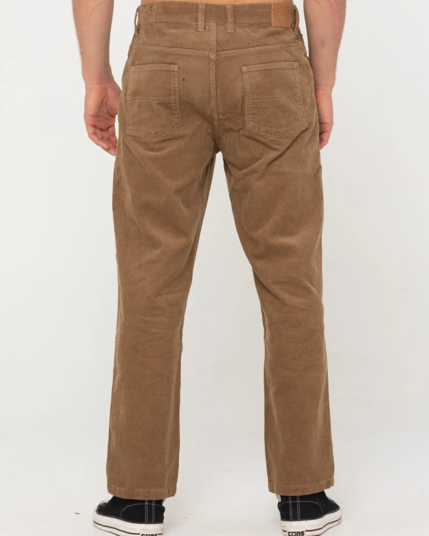 Mens Rusty Rifts 14 Wale 5 Pocket Straight Fit Cord Pant