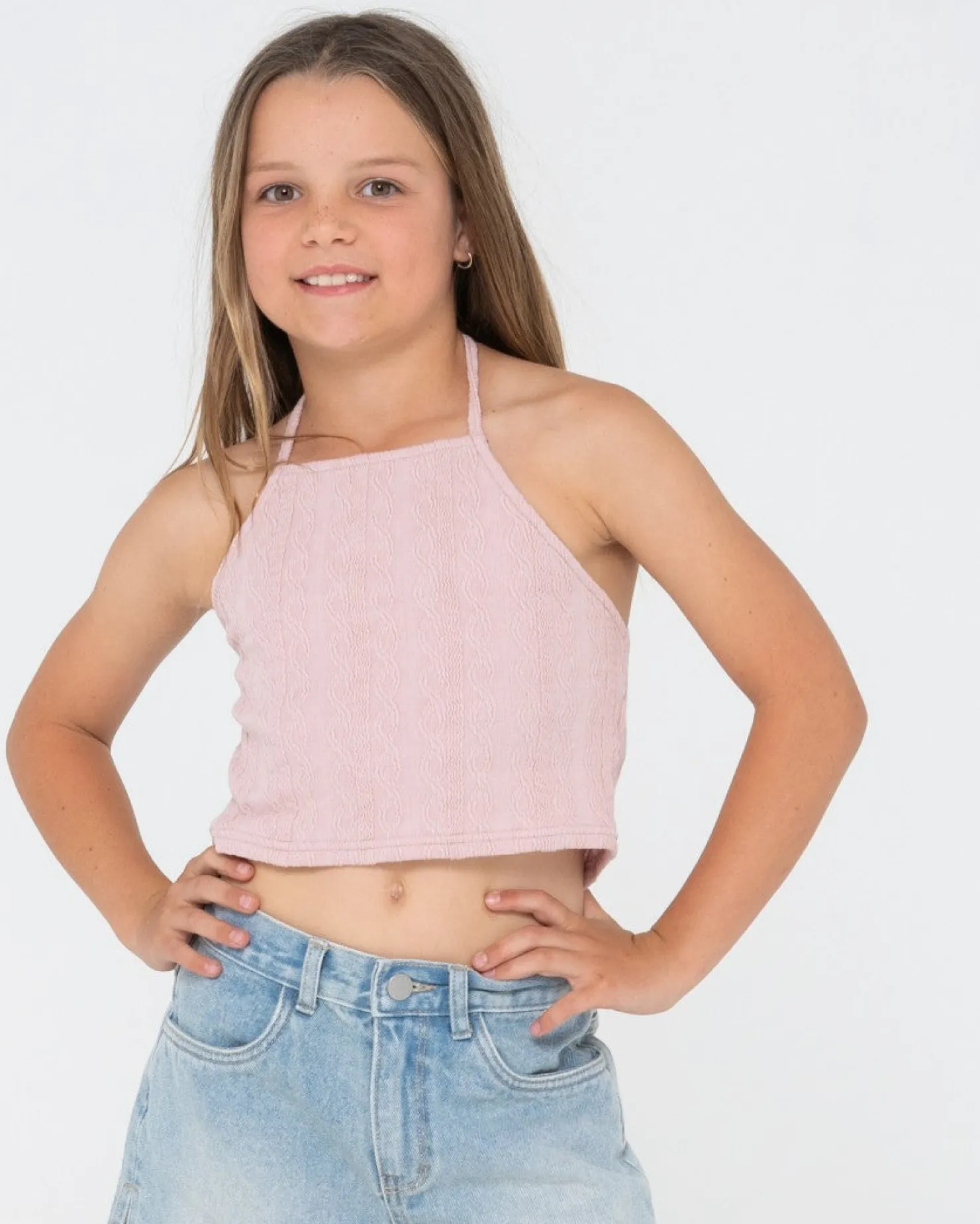 Kids Rusty Riviera Halter Top Girls