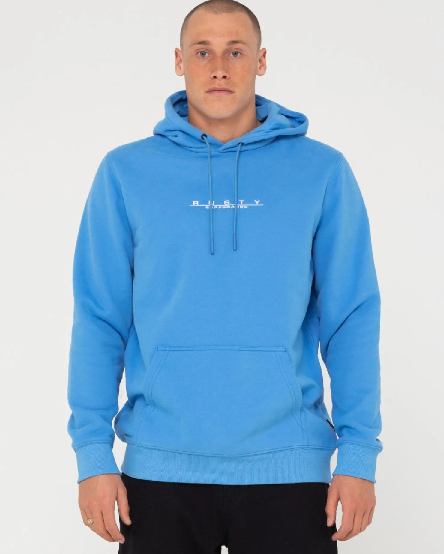 Mens Rusty Rs Super Fleece Hoodie