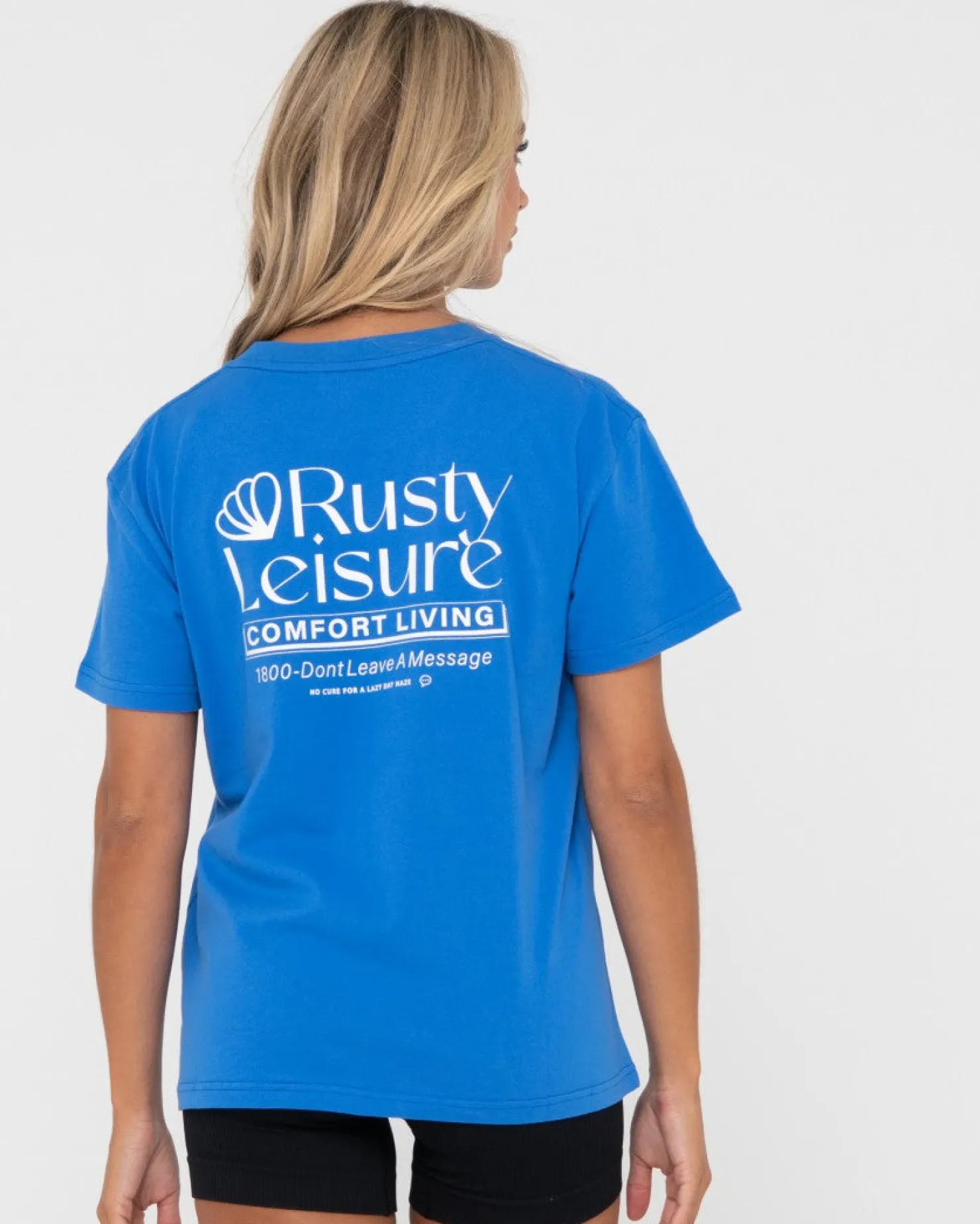 Womens Rusty Leisure Relaxed Fit Tee