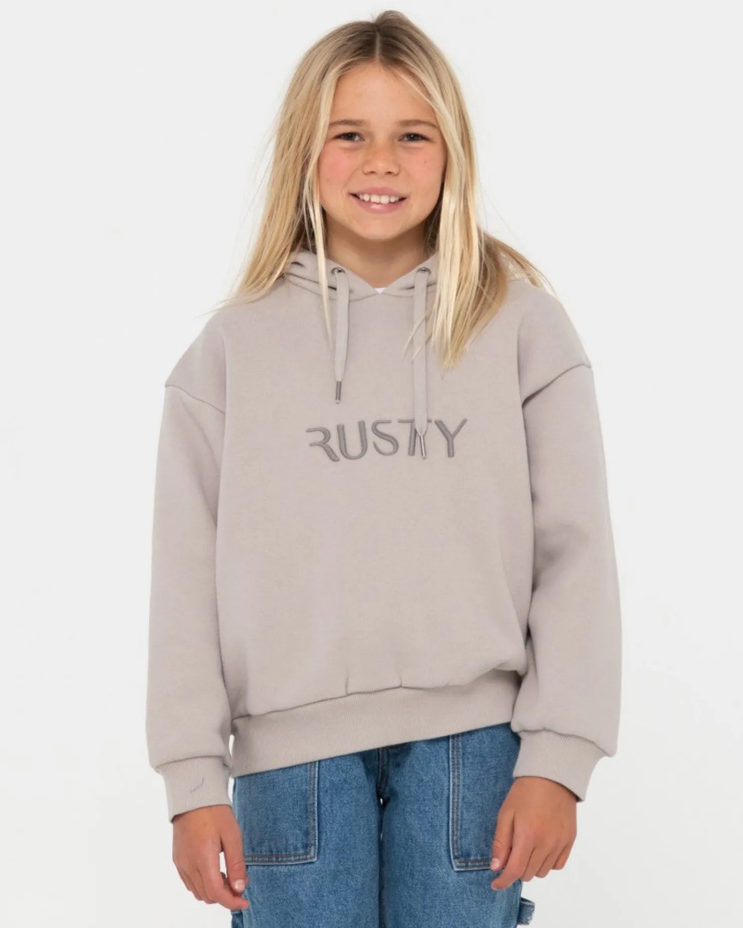 Kids Rusty Signature Hooded Fleece Girls