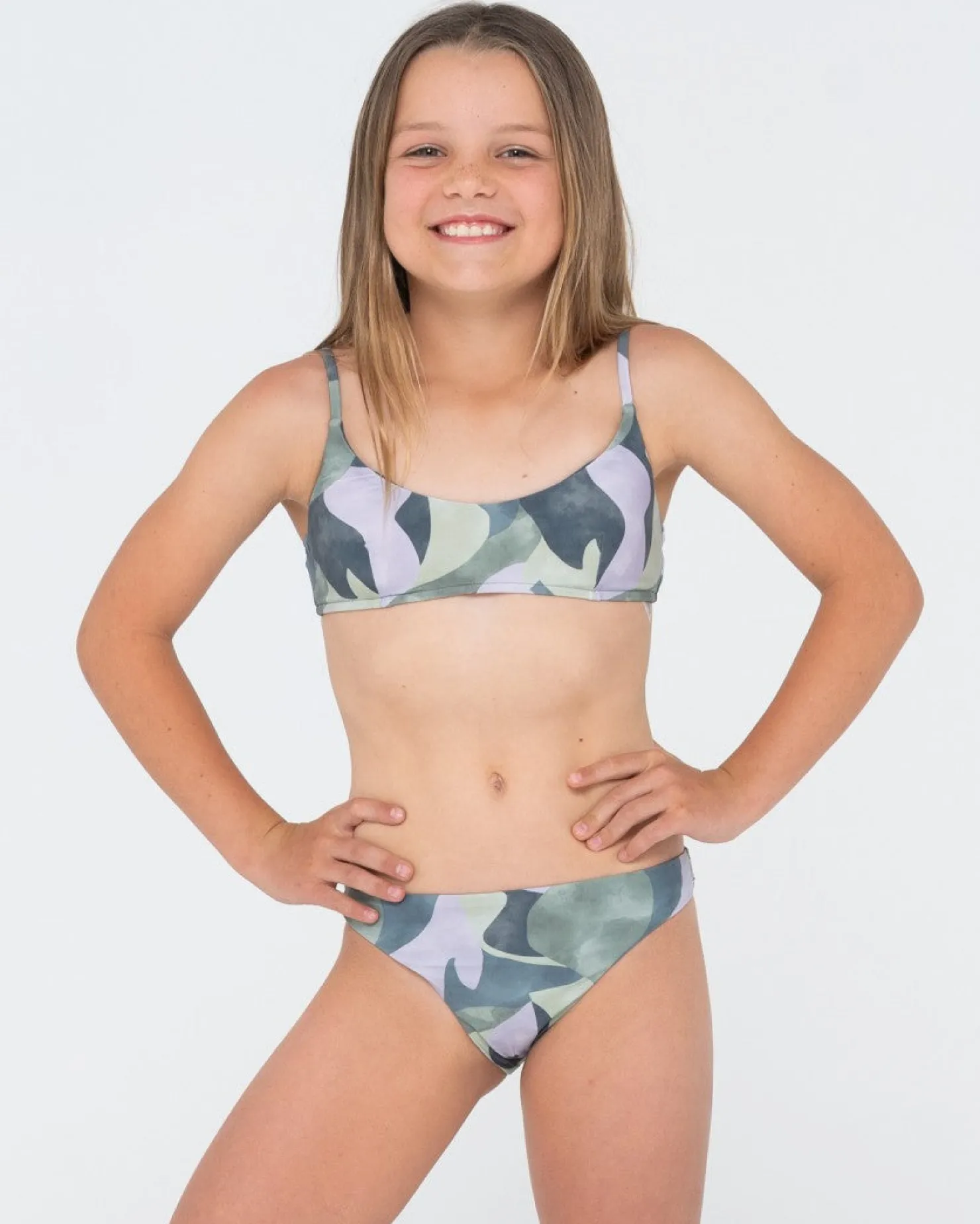 Kids Rusty Santorini Bikini Set Girls