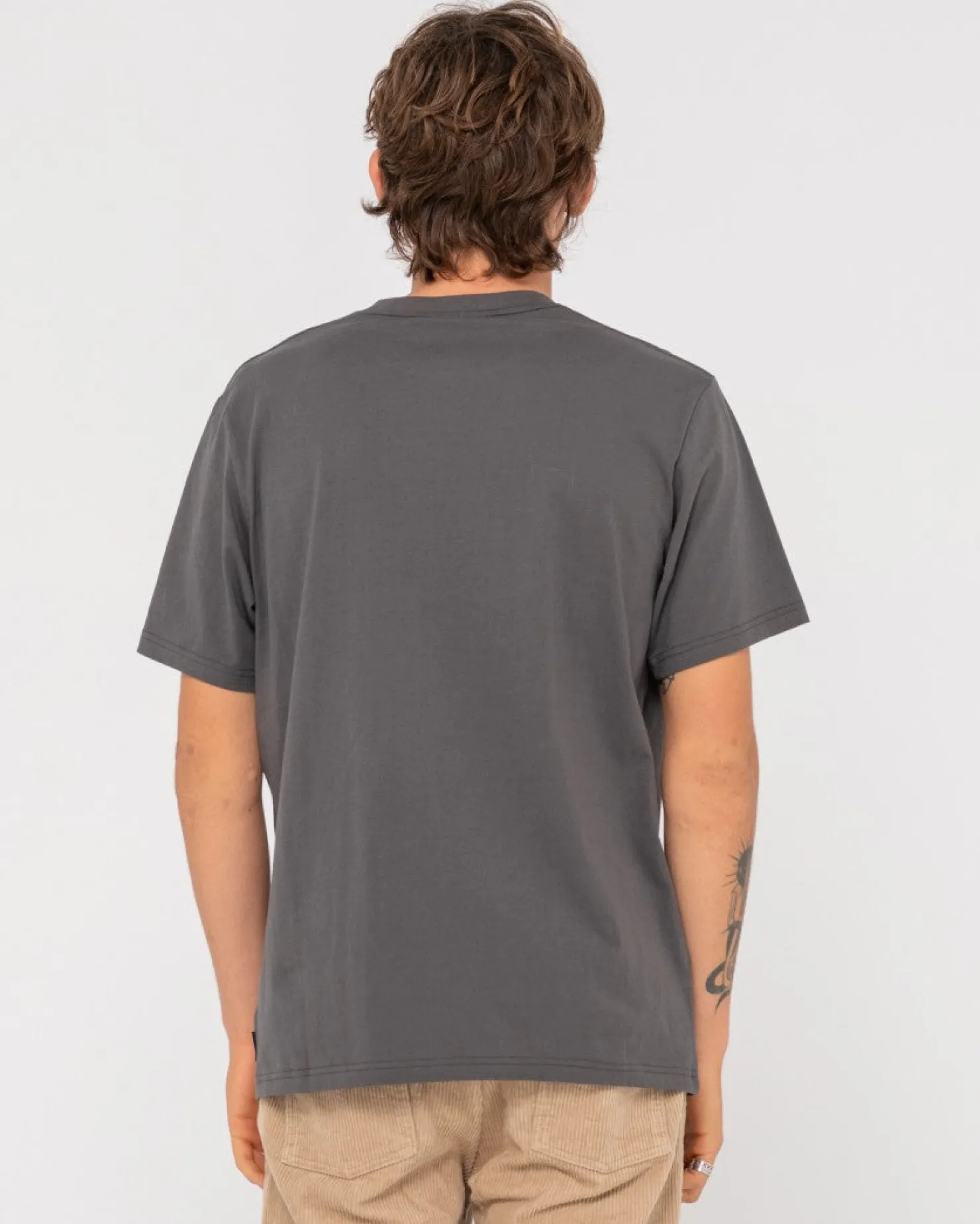 Mens Rusty Short Cut 2 Short Sleeve Tee