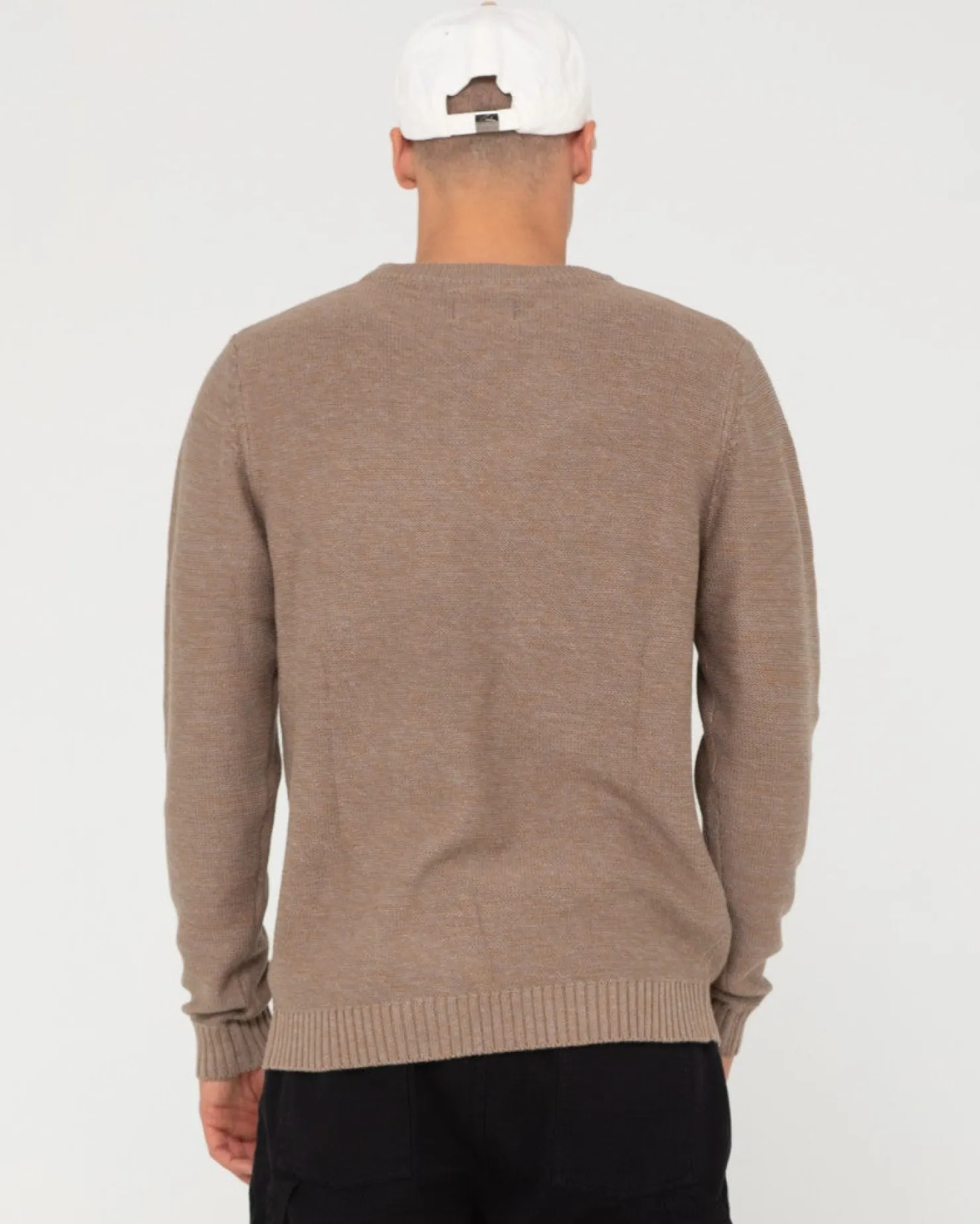 Mens Rusty Skyliner Crew Neck Knit