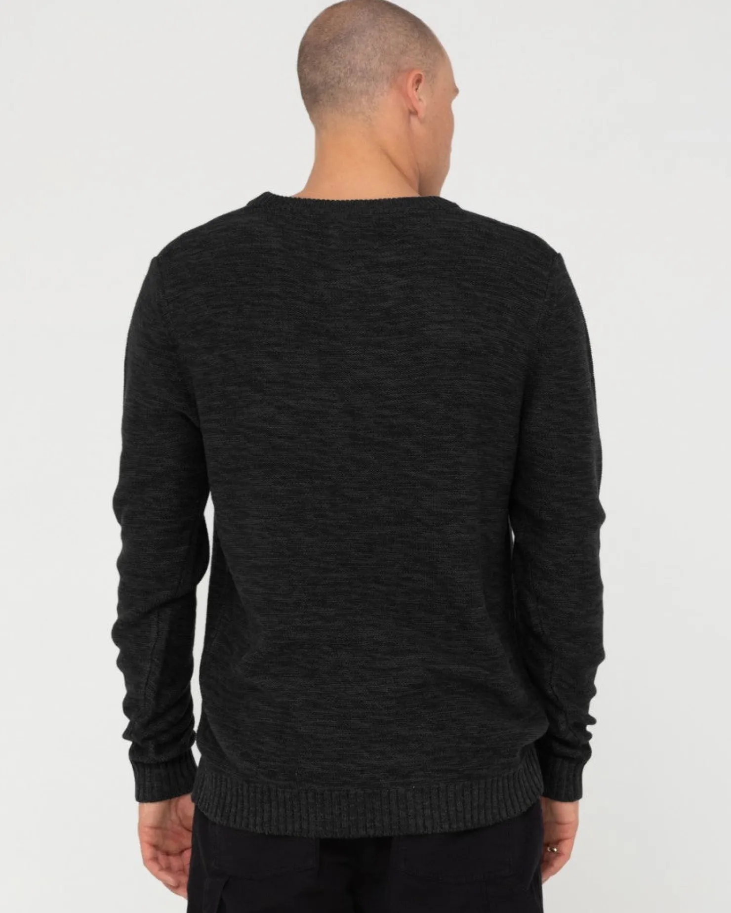 Mens Rusty Skyliner Crew Neck Knit