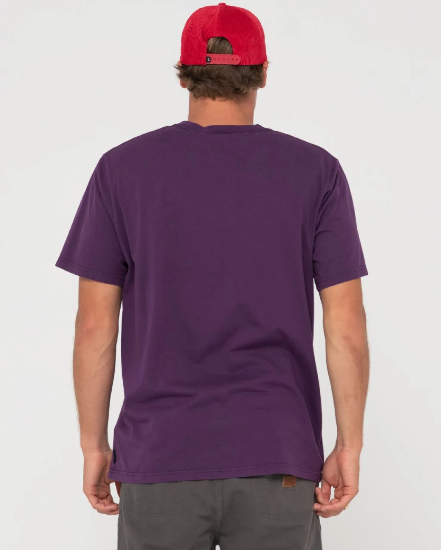 Mens Rusty Slowmo Short Sleeve Heritage Print Tee
